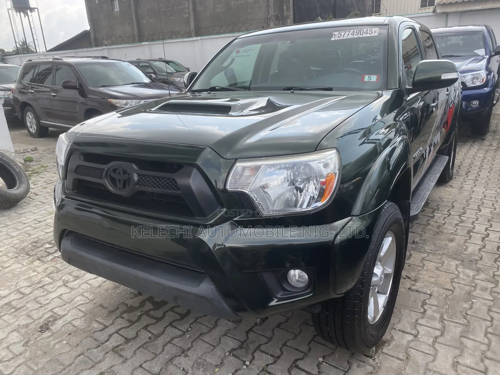 Toyota Tacoma Double Cab 4x4 4.0L V6 5-Speed Automatic 2013 Green