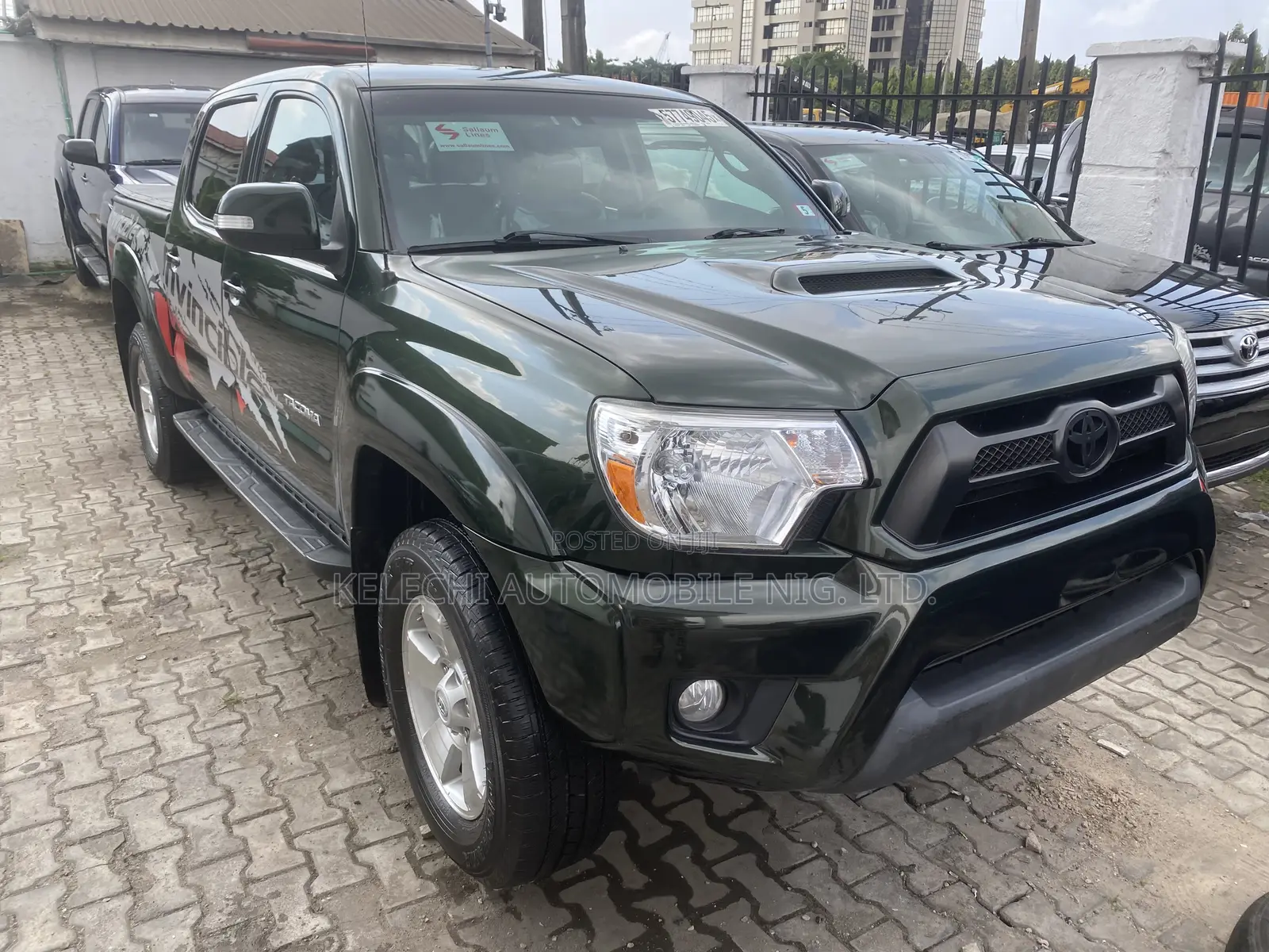 Toyota Tacoma Double Cab 4x4 4.0L V6 5-Speed Automatic 2013 Green