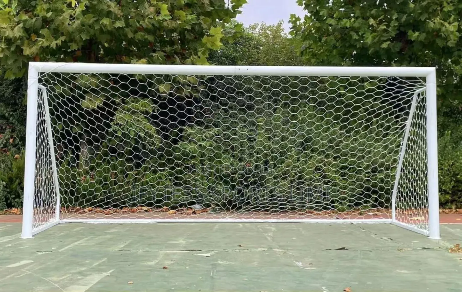 High Quality Fifa Standard Steel Football Goalpost