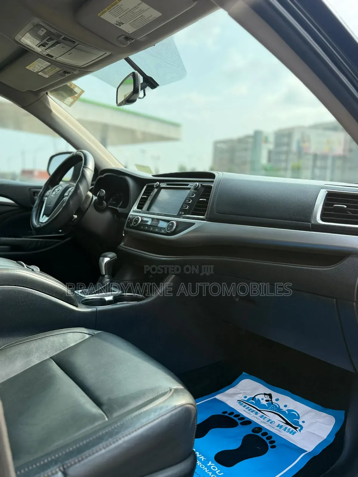 Toyota Highlander XLE V6 4x4 (3.5L 6cyl 6A) 2016 Black