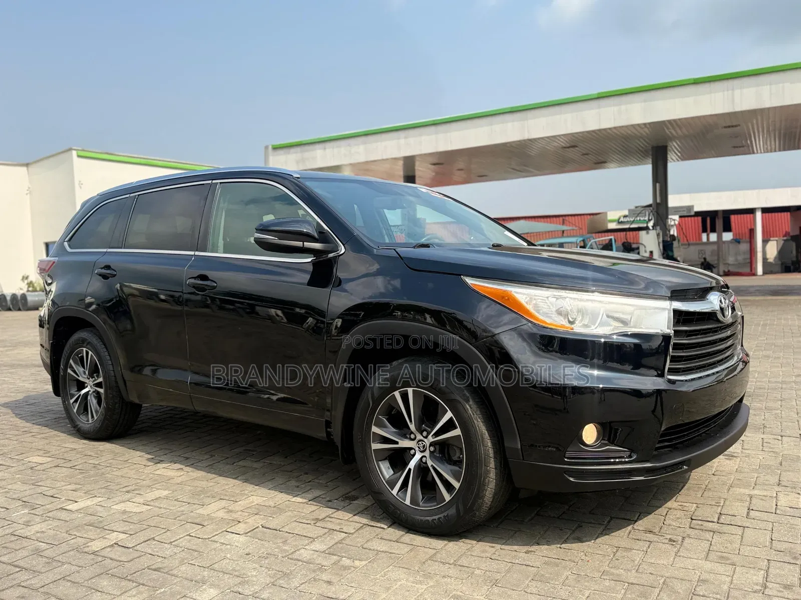 Toyota Highlander XLE V6 4x4 (3.5L 6cyl 6A) 2016 Black