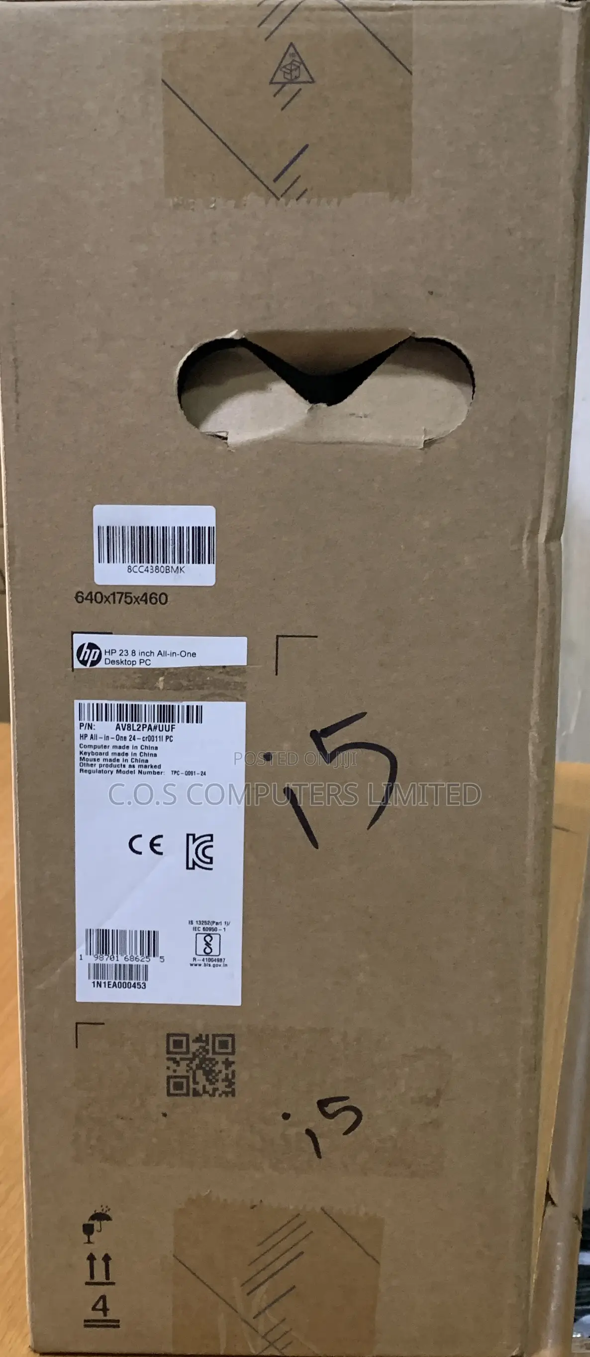 New Desktop Computer HP AiO 24 8GB Intel Core I5 SSD 512GB