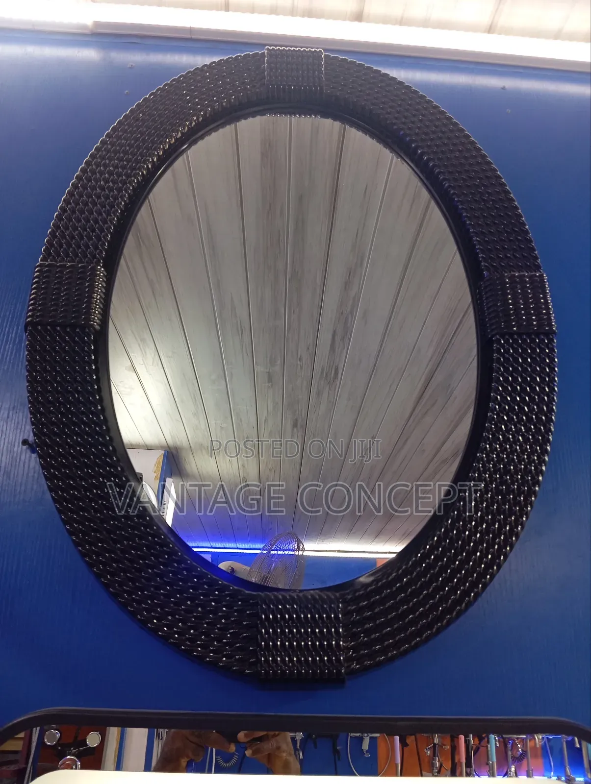80/60 Original Black Frame Mirror