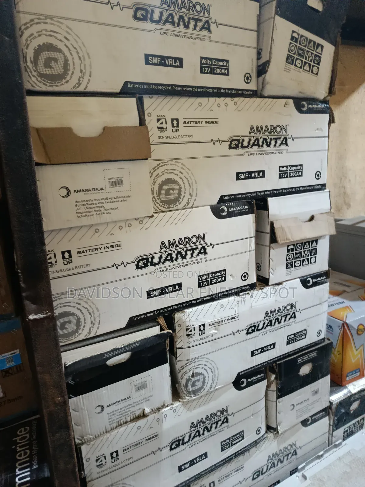 200arh Amaron Quanta Gel Battery