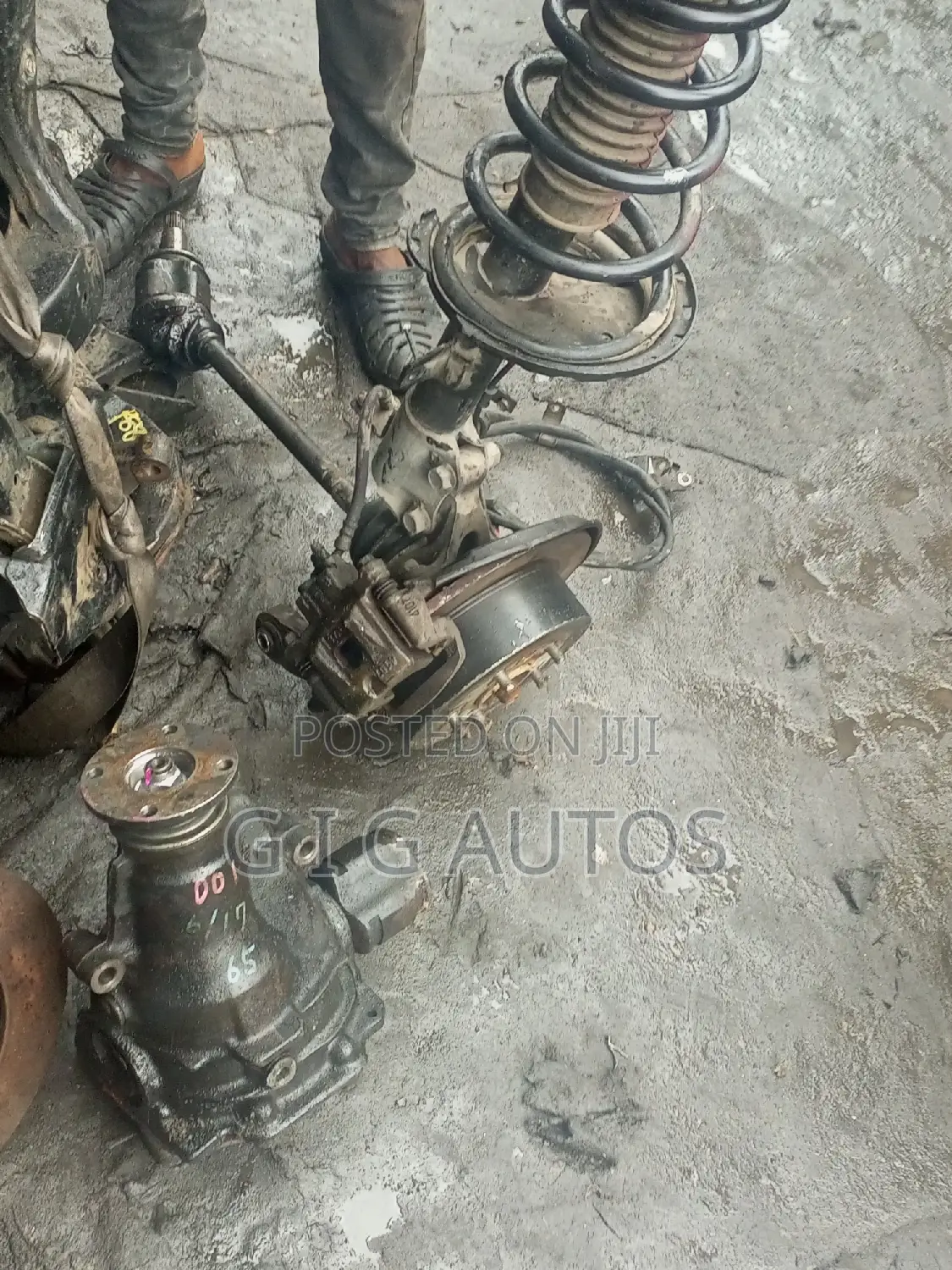 Back Axle Highlander 2005 to 2012