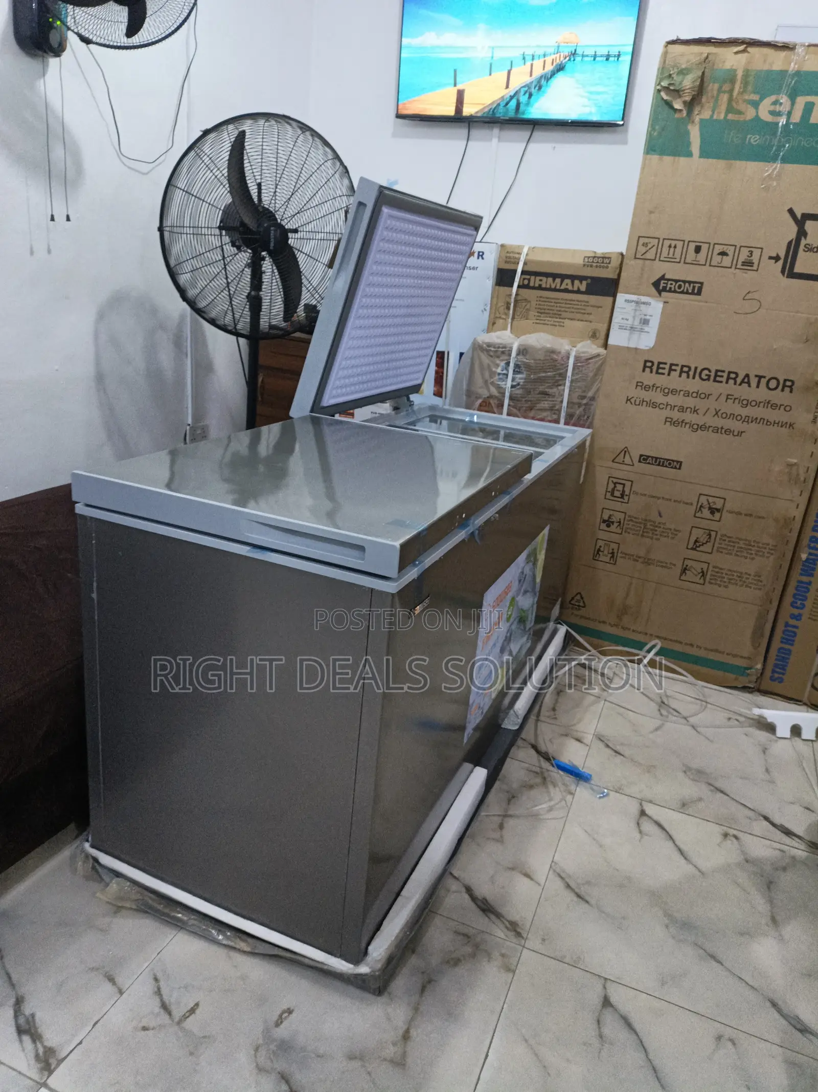 Snowsea Bd-700 – 700l Ultra-Large Chest Freezer for Commercial Power