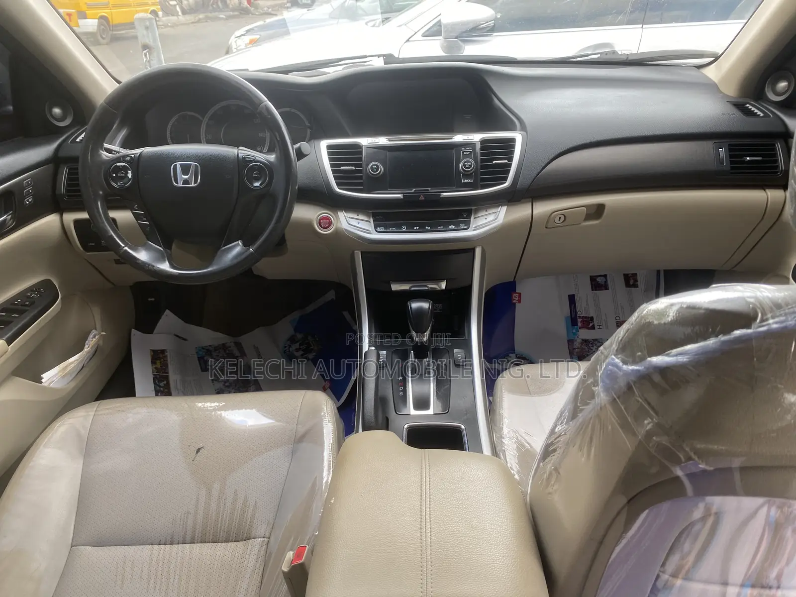 Honda Accord EX-L V-6 4dr Sedan (3.5L 6cyl 6A) 2014 Red