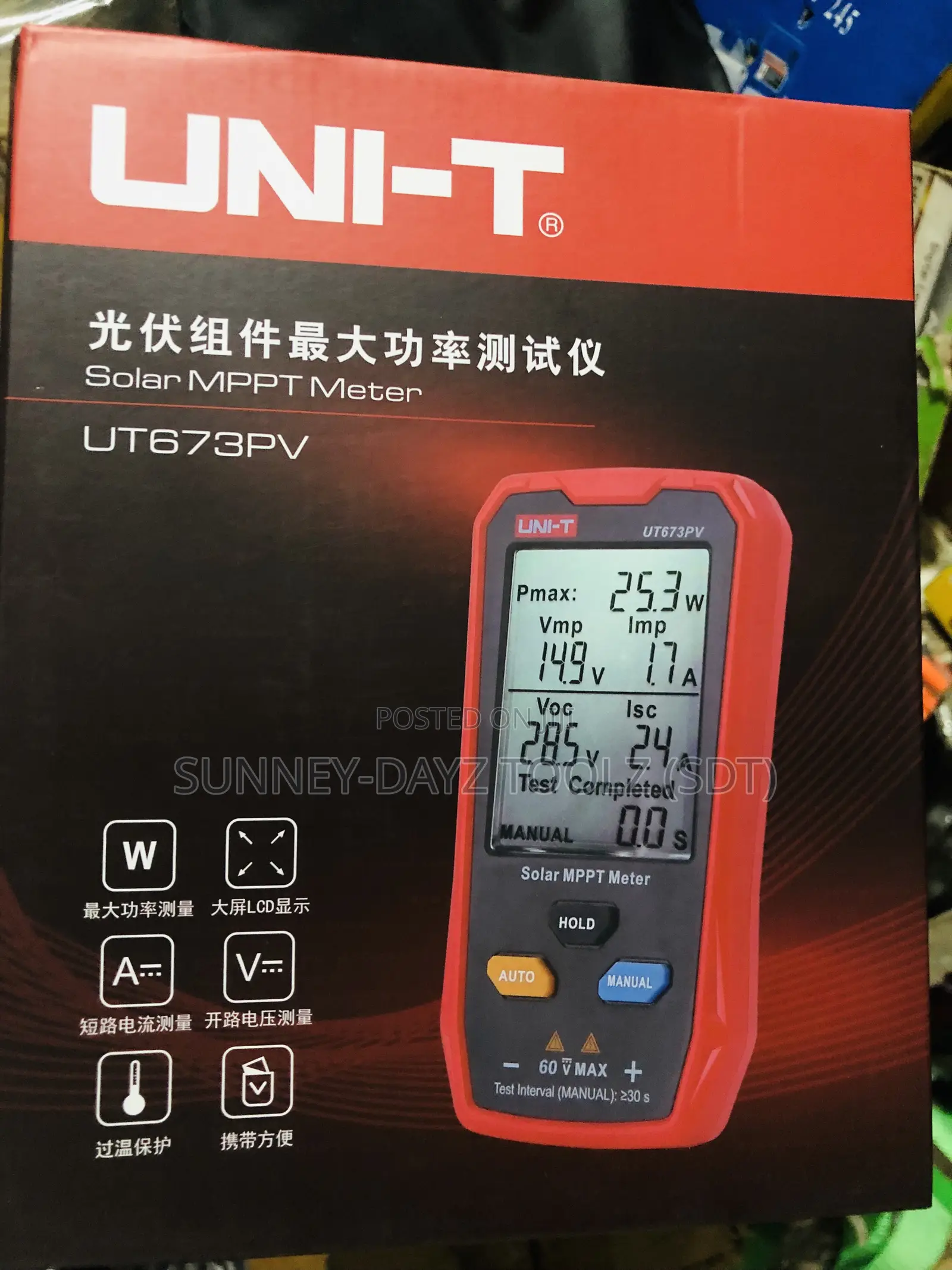 Solar Panel Meter