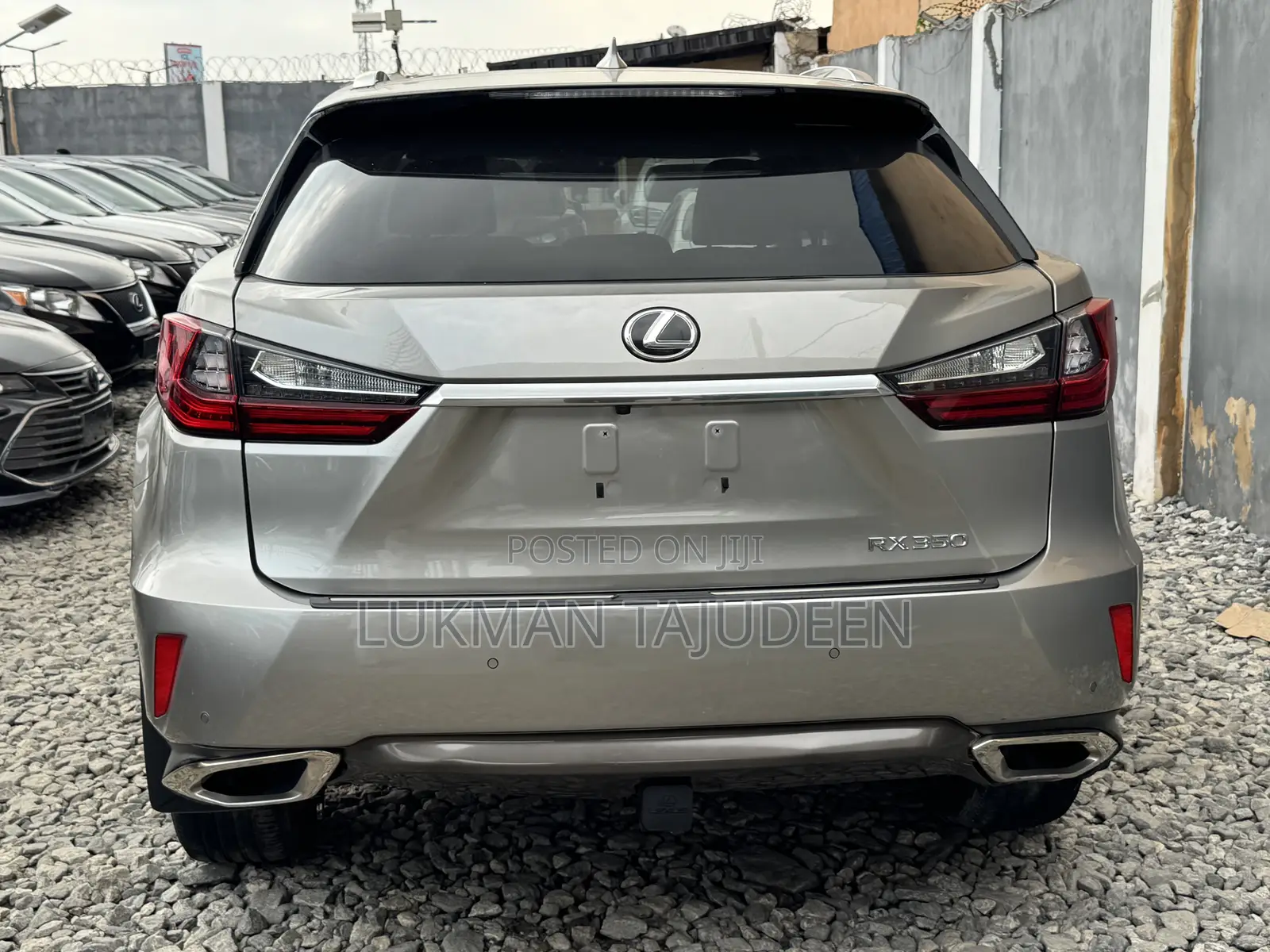 Lexus RX 350L Luxury FWD 2019 Gold