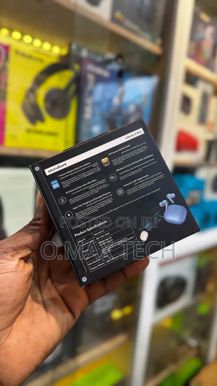 Liberty 4 Pro | Noise Cancelling True-wireless Earbuds