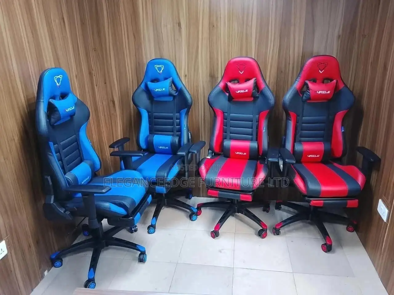 Red and Black Ergonomic Gaming Chair