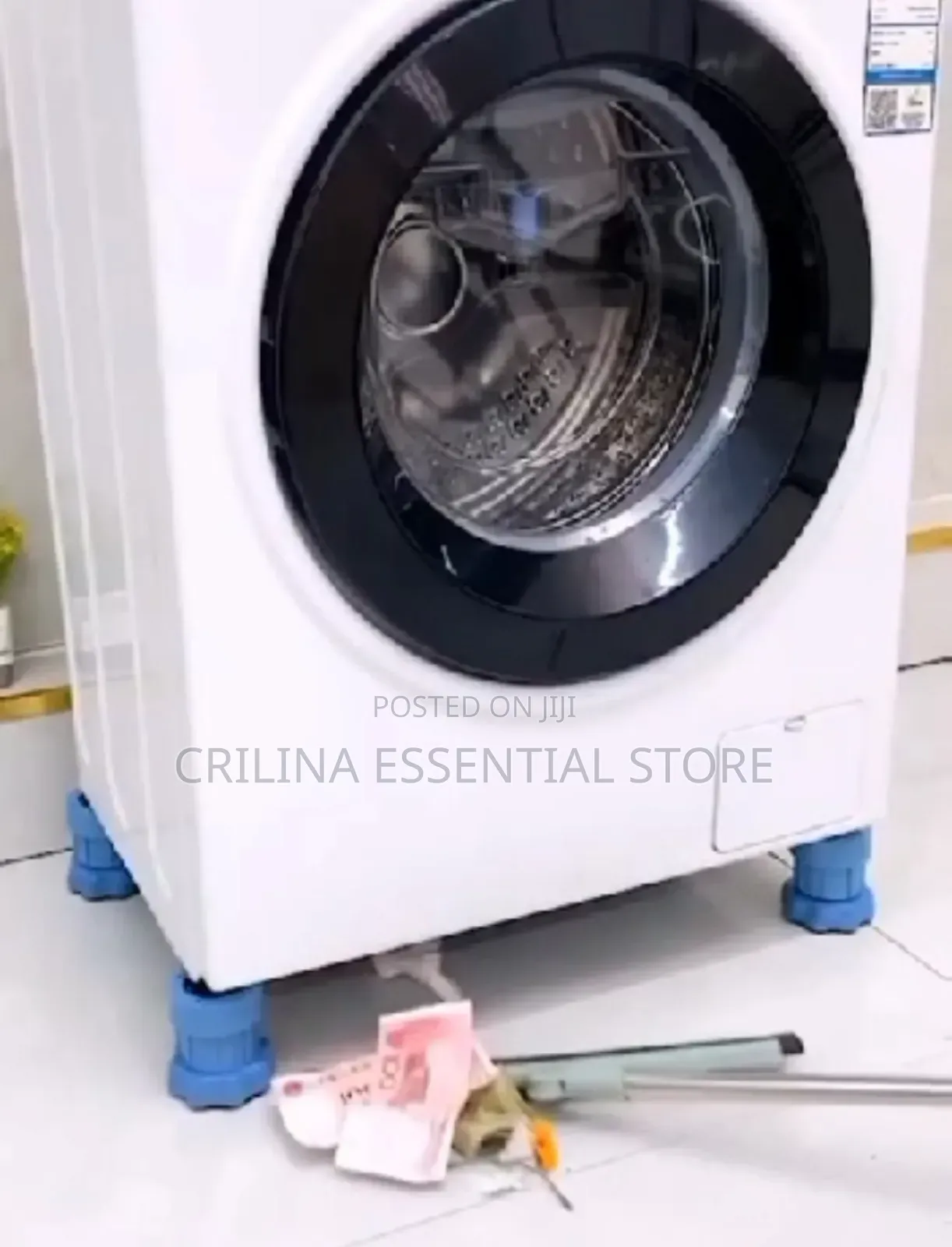 4 Anti-Vibration Washing Machine Booster Feet