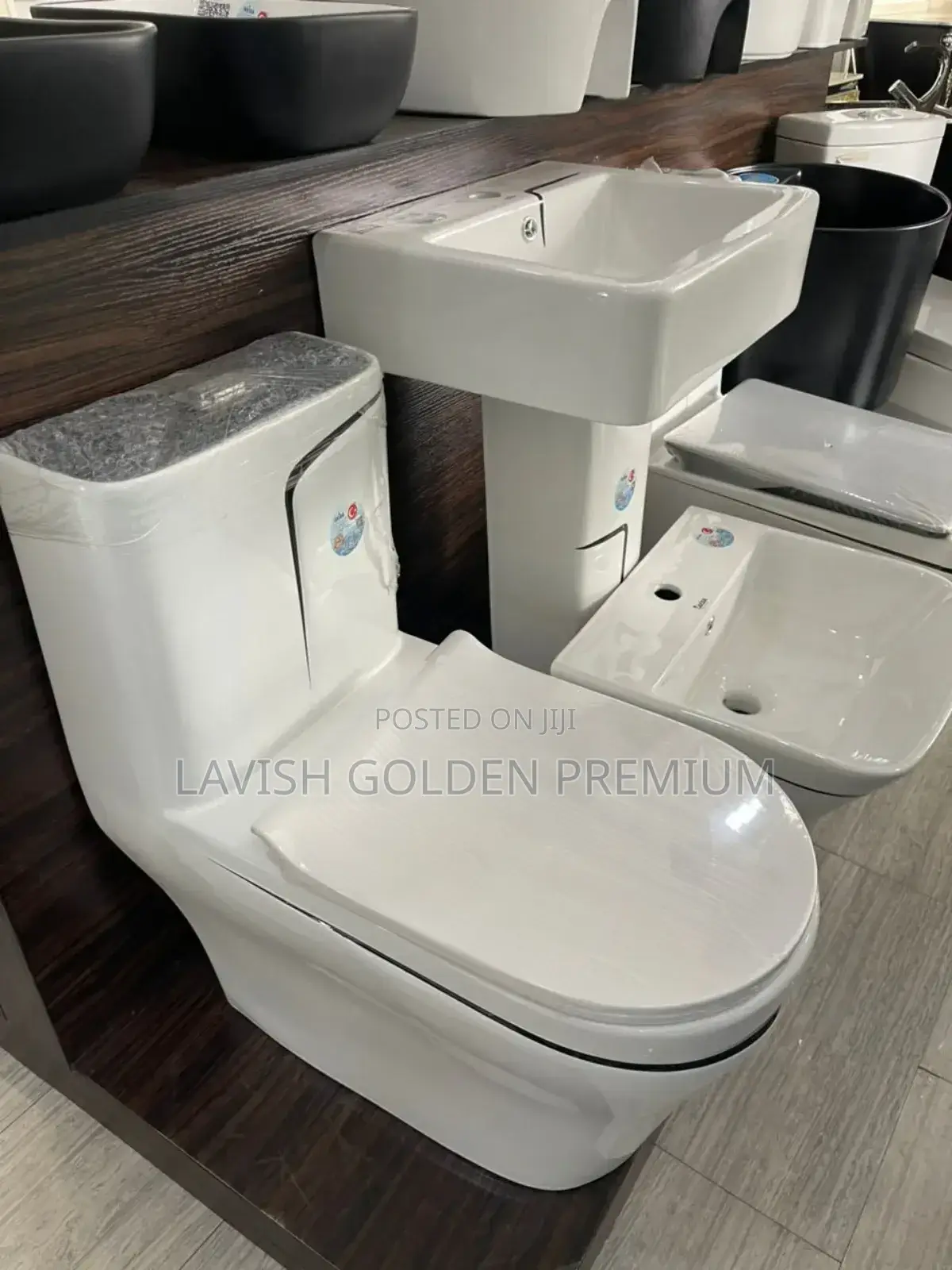 Original England Water Closet Black and White