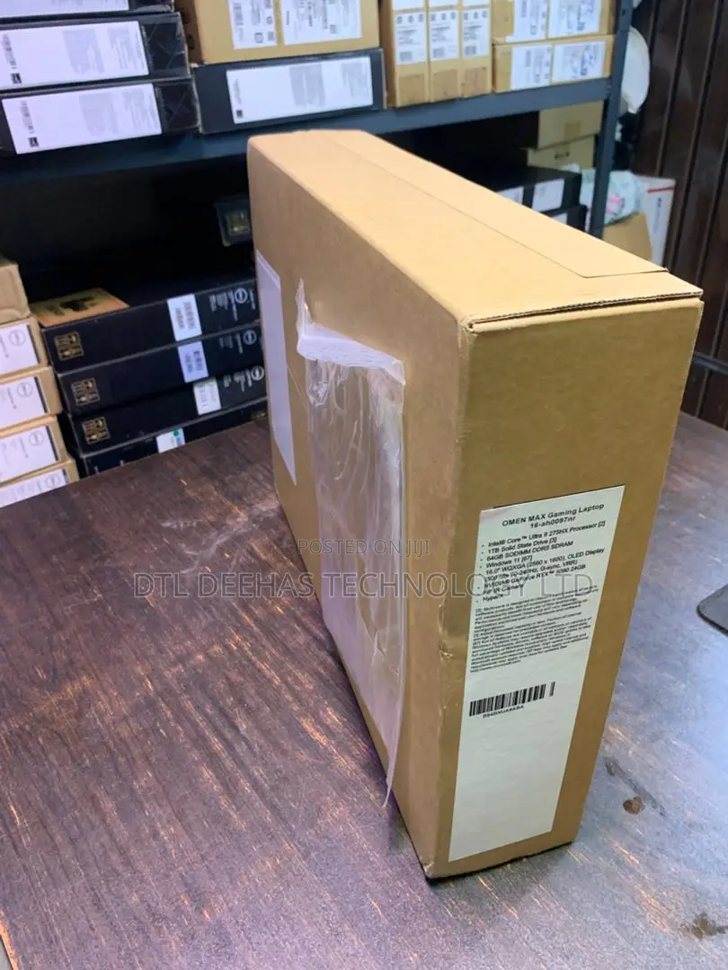 New Laptop HP Omen Max 16 64GB Intel Core Ultra 9 SSD 1T