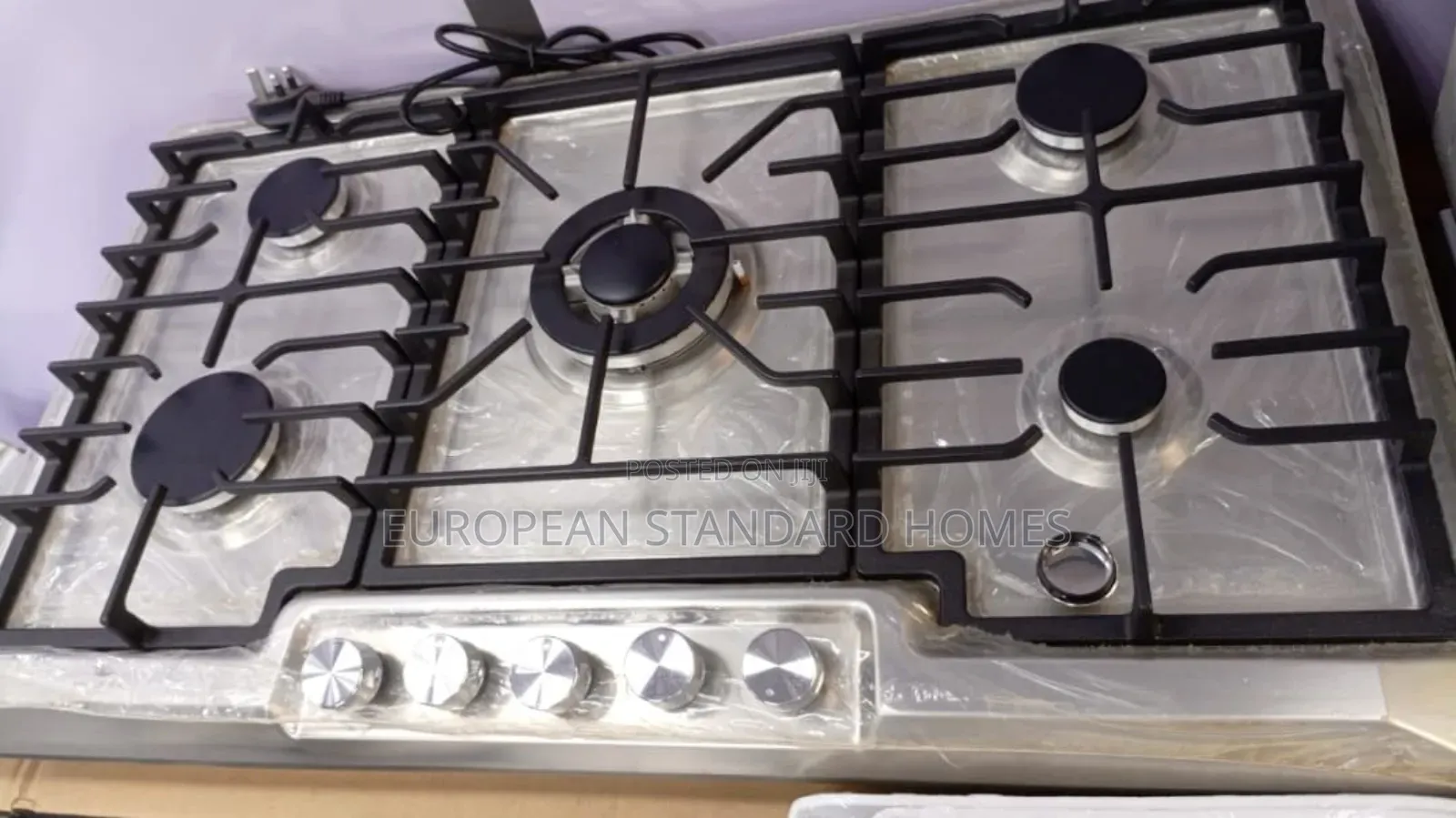 Iron 5 Burner Gas