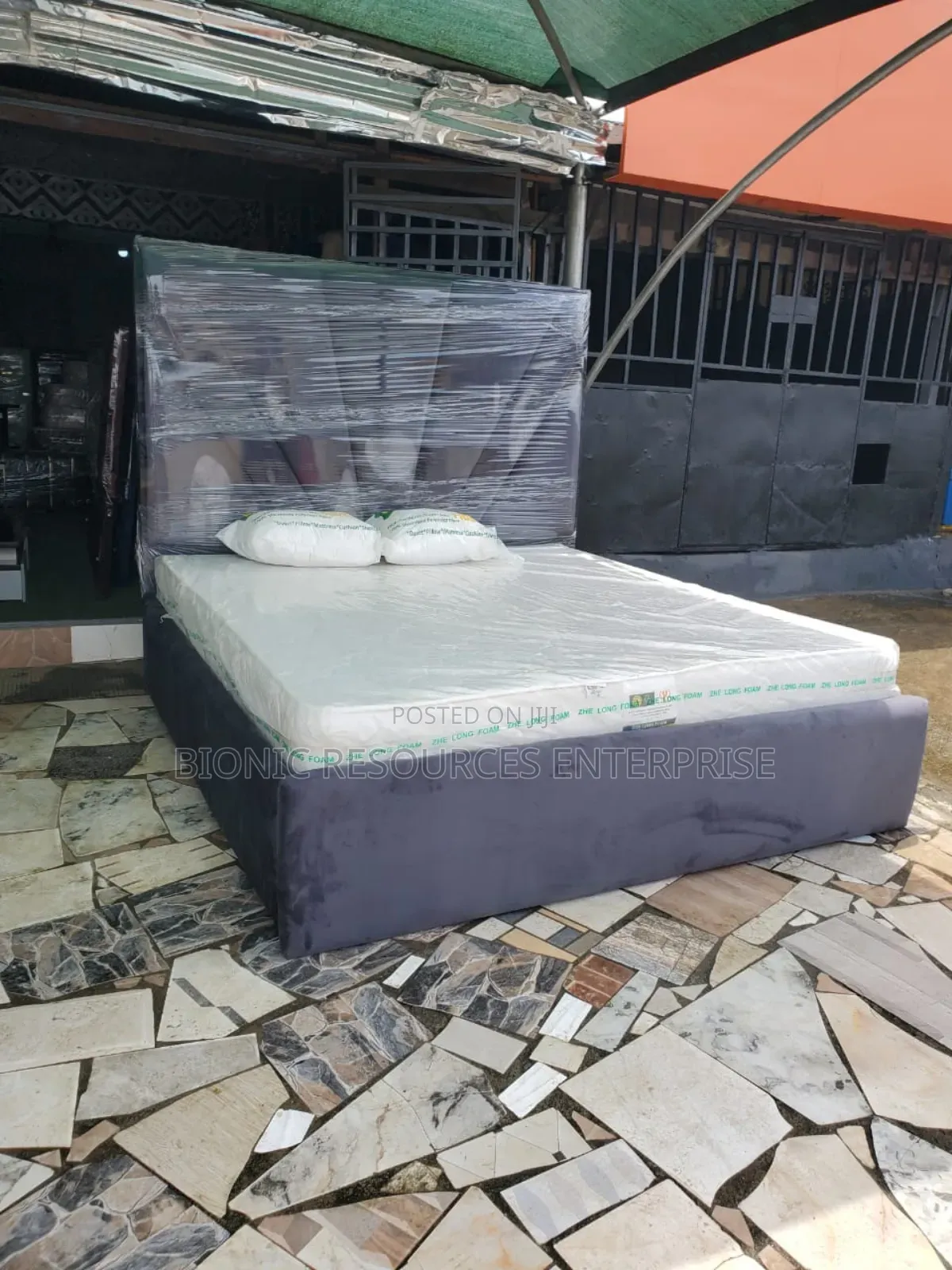 6by6 Bed Frame and Mattress