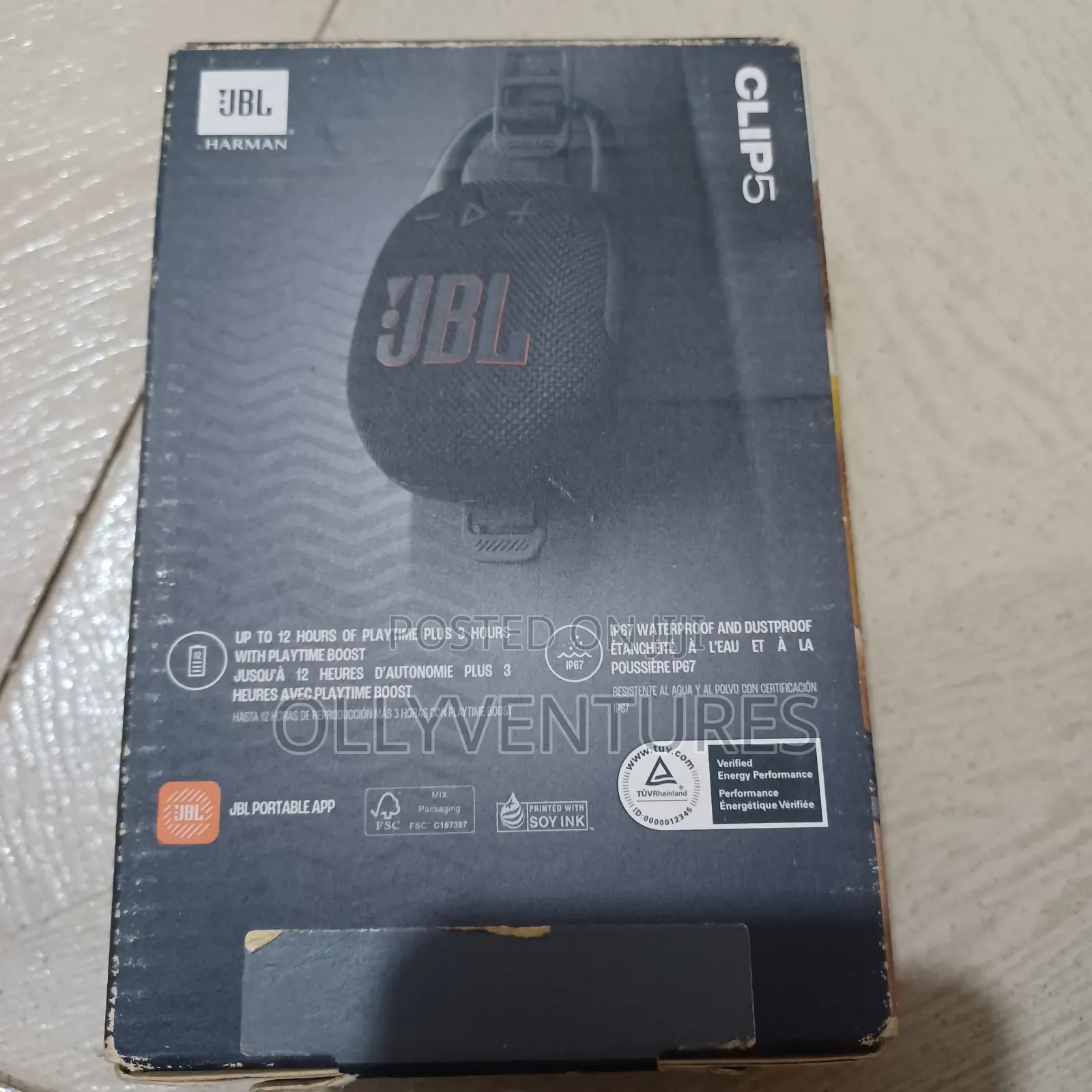 JBL Clip5 Portable Bluetooth Speaker