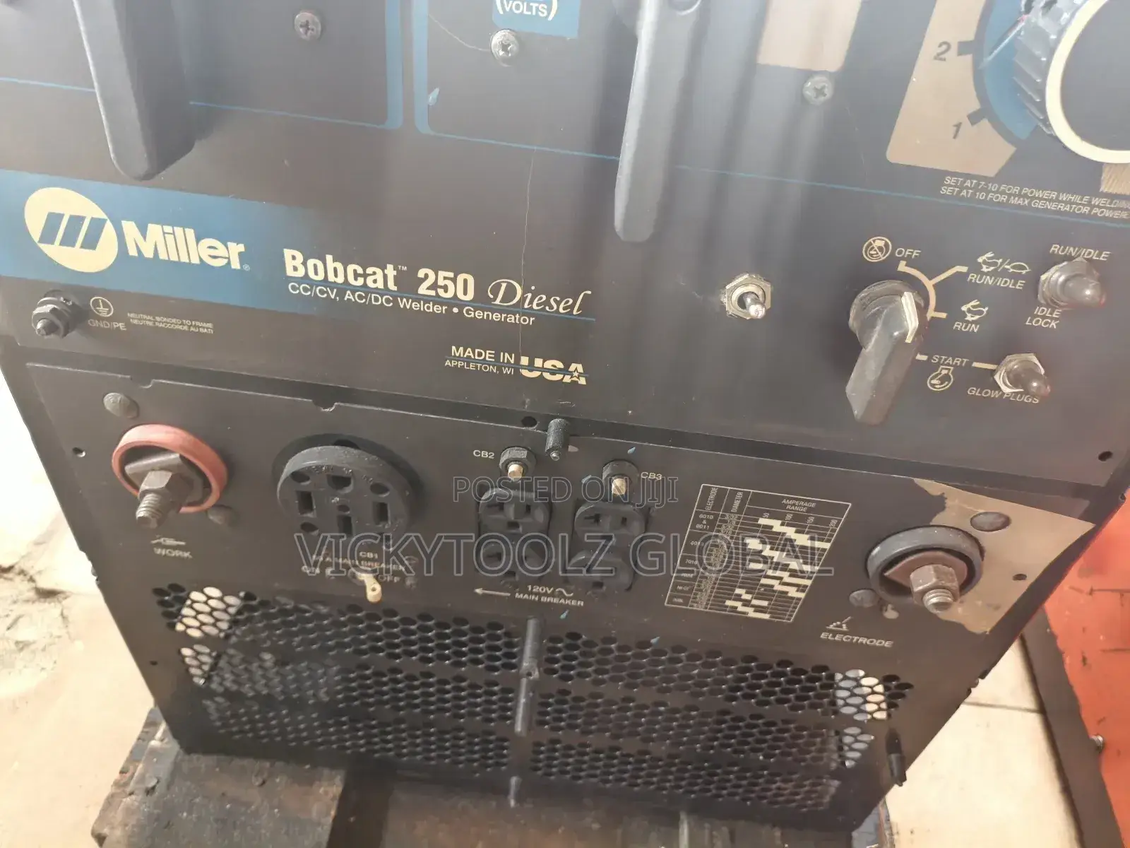 Miller Bobcat 250 Welding Generator