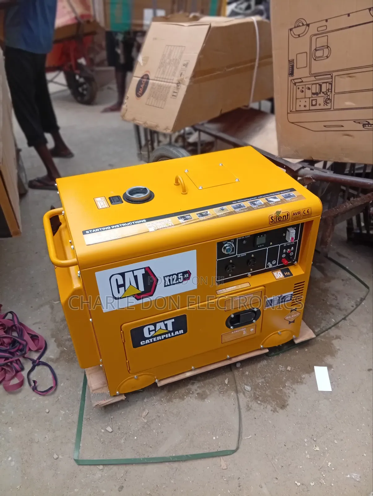 Cat Original 12kva Diseal Soundproof Generator