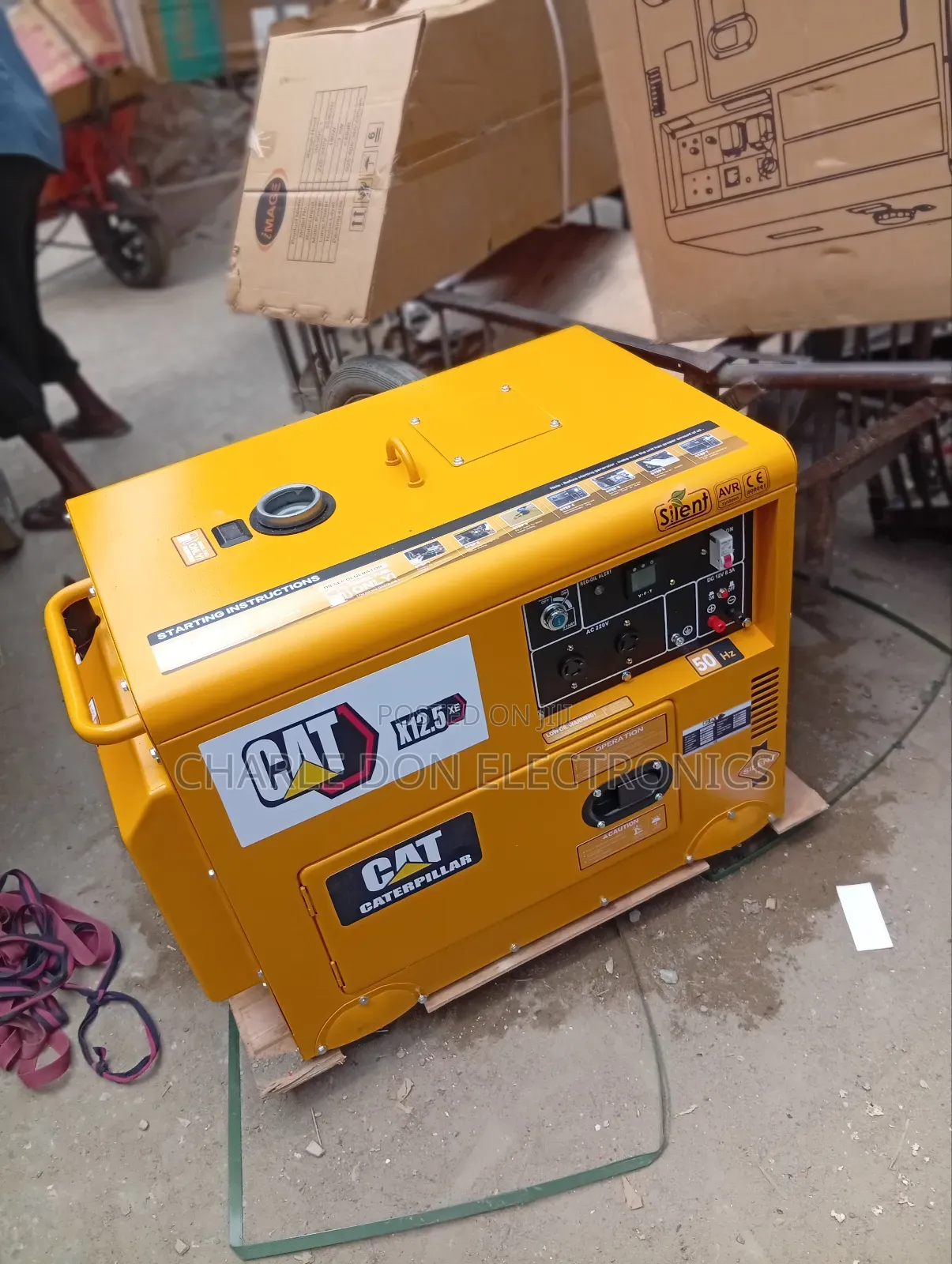 Cat Original 12kva Diseal Soundproof Generator