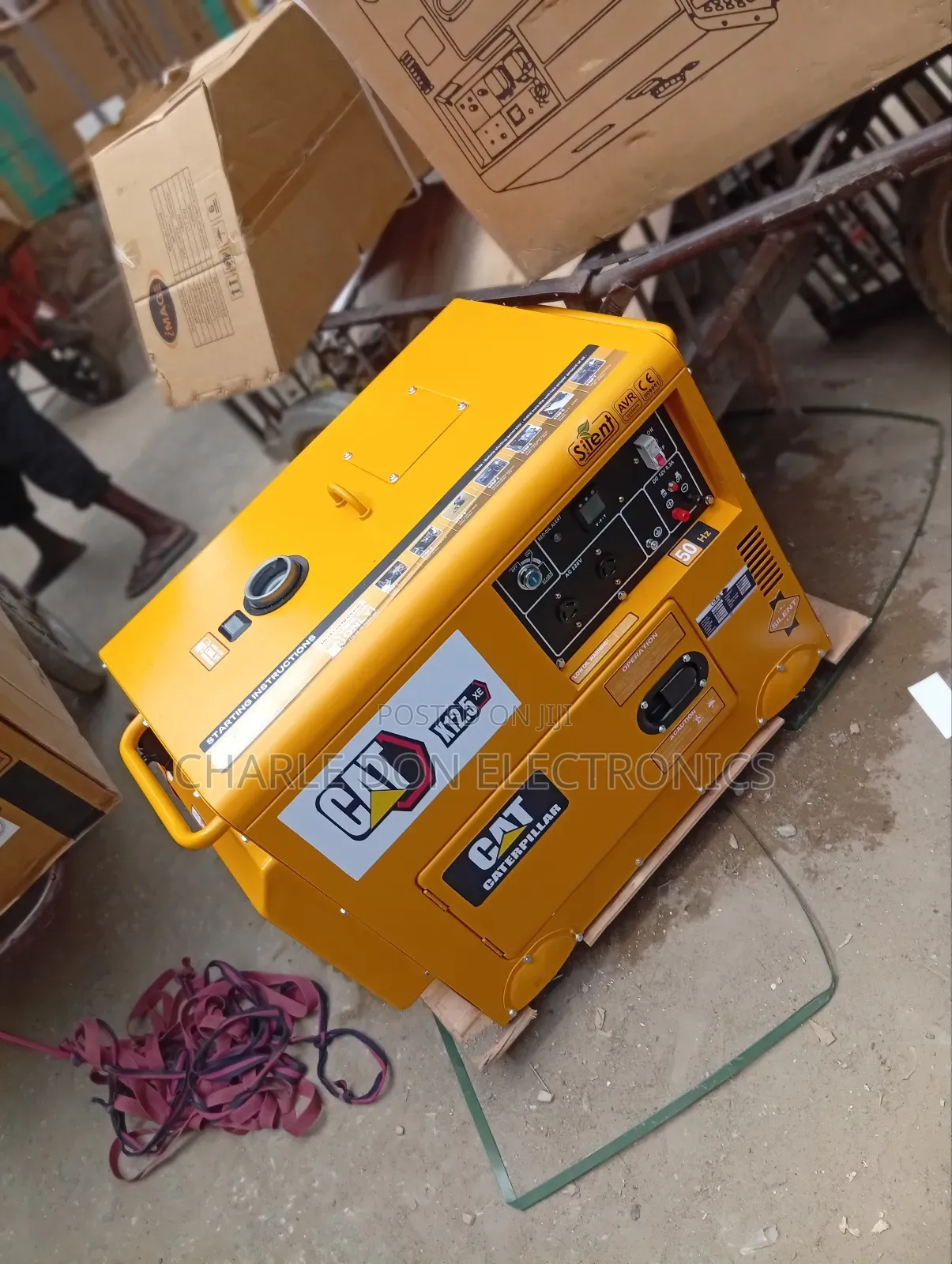 Original Best Quality 12kva Cat Diseal Soundproof Generator