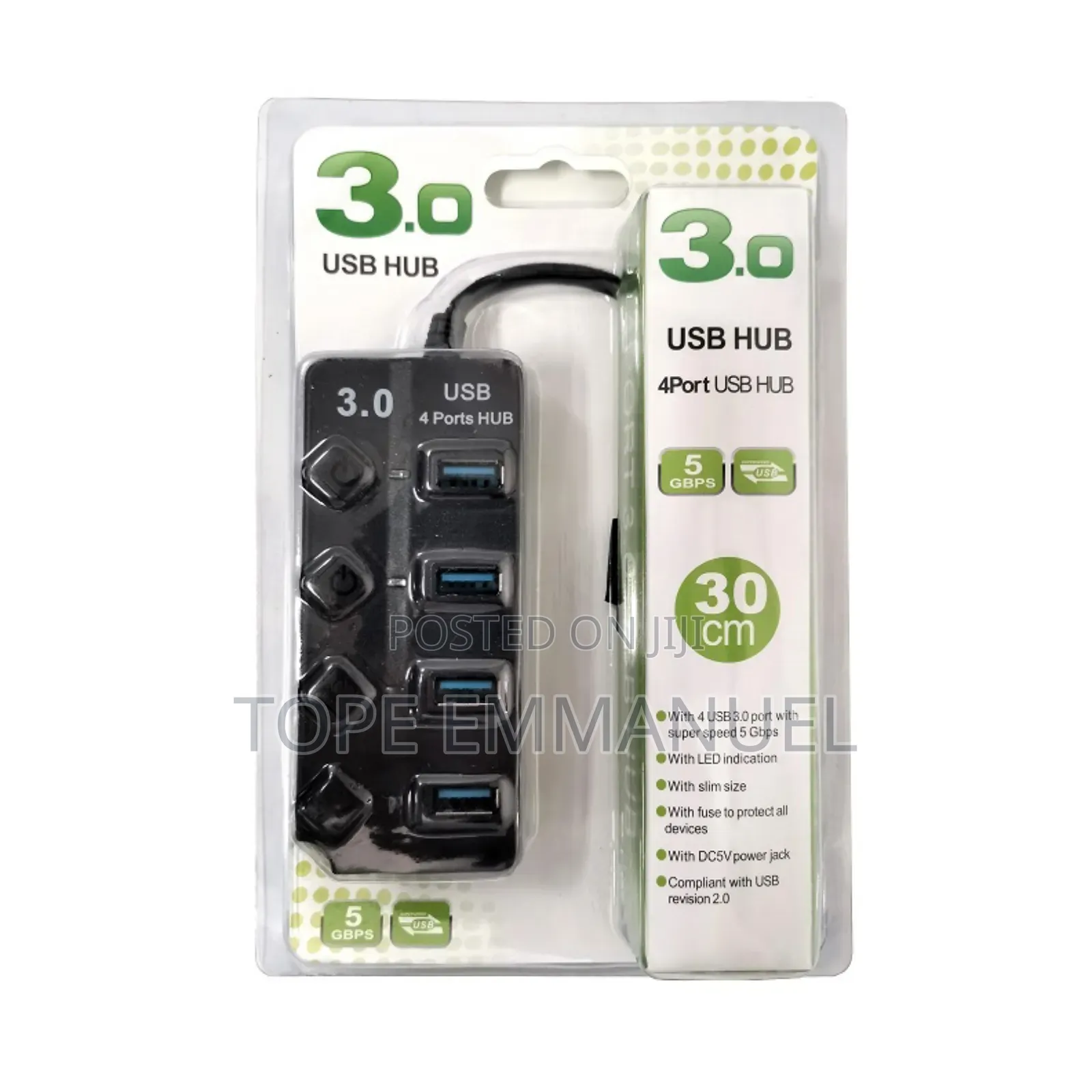 4-Port Usb 3.0 Hub