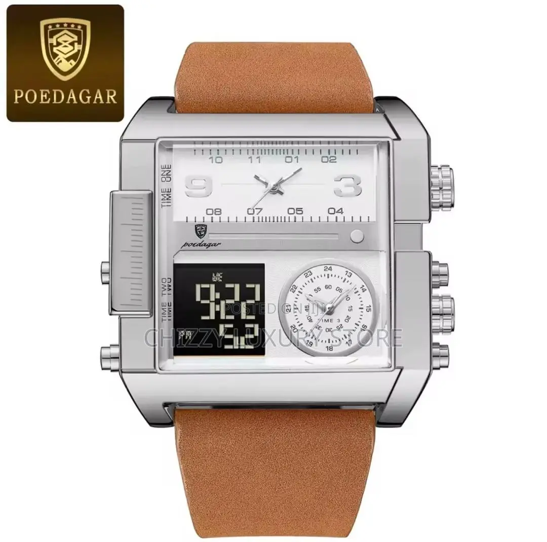 Poedagar Quality Men Wristwatch