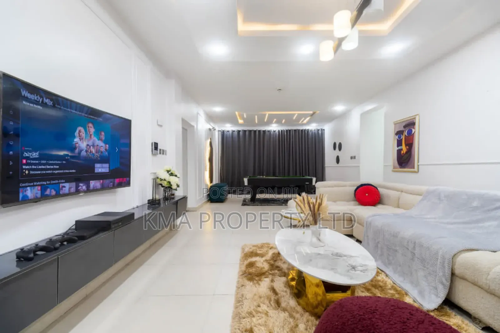 Luxurious 3 Bedroom Apartment With Snooker and Ps5