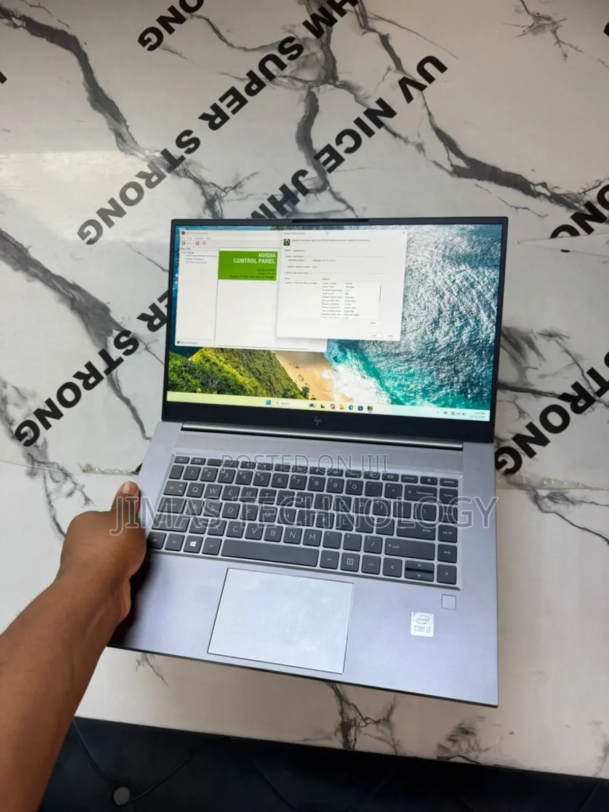 Laptop HP Zbook Studio G7 32GB Intel Core i7 SSD 512GB