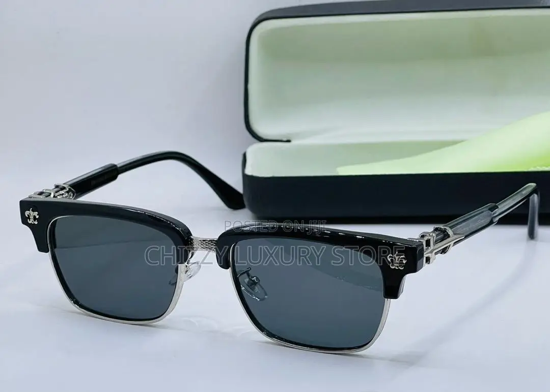 Chrome Hearts Quality Luxury Frame Glasses.
