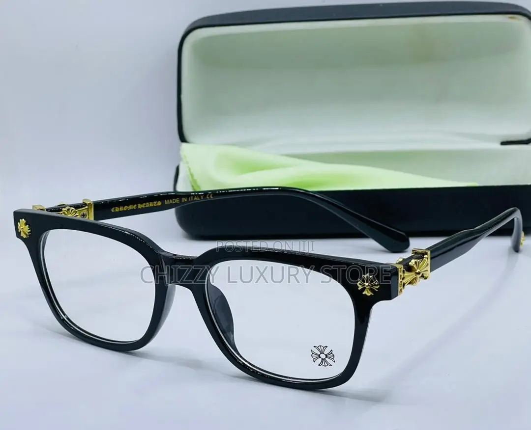 Chrome Hearts Quality Luxury Frame Glasses.