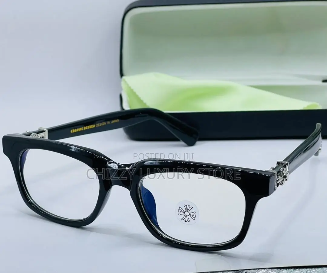 Chrome Hearts Quality Luxury Frame Glasses.