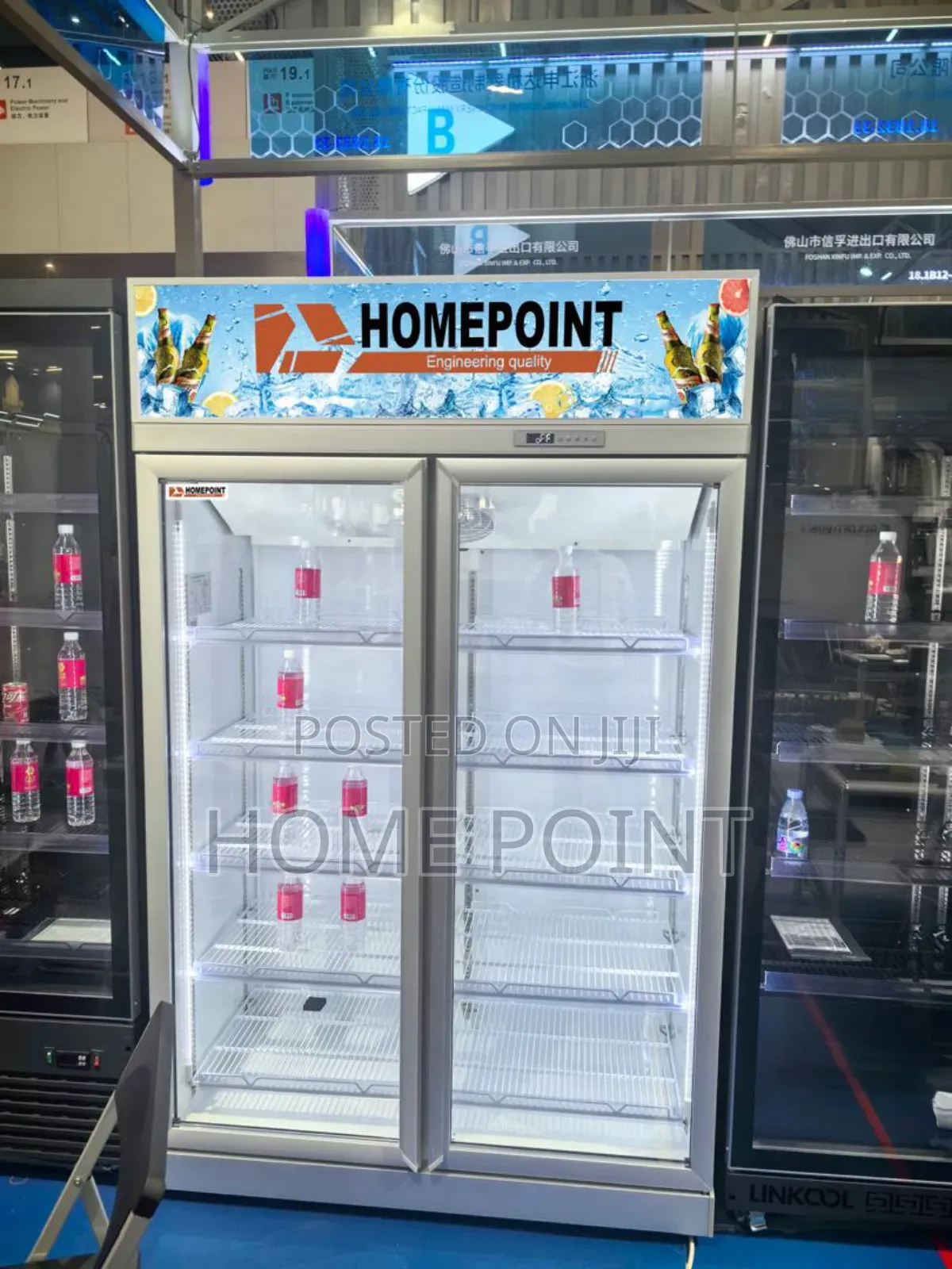 Homepoint 2door Glass Luxury Supermarket Display Chiller