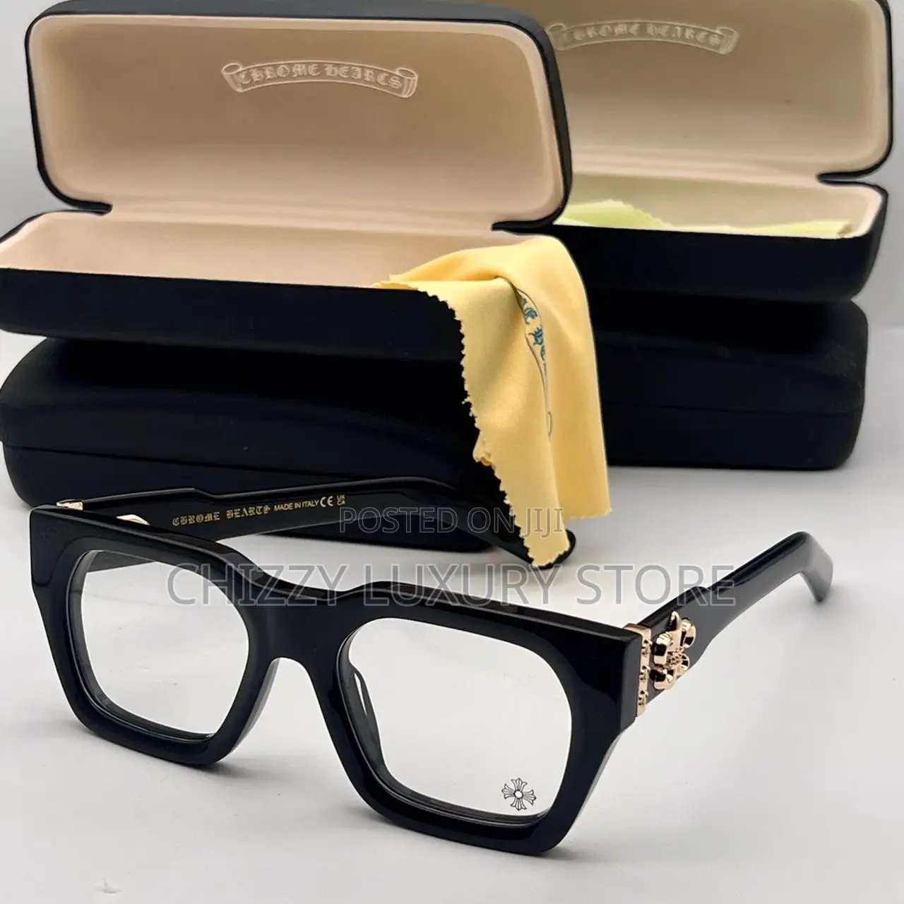 Chrome Hearts Quality Luxury Ladies Frame Glasses