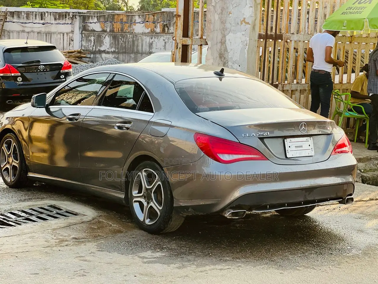 Mercedes-Benz CLA-Class CLA 250 Sedan 2014 Gray
