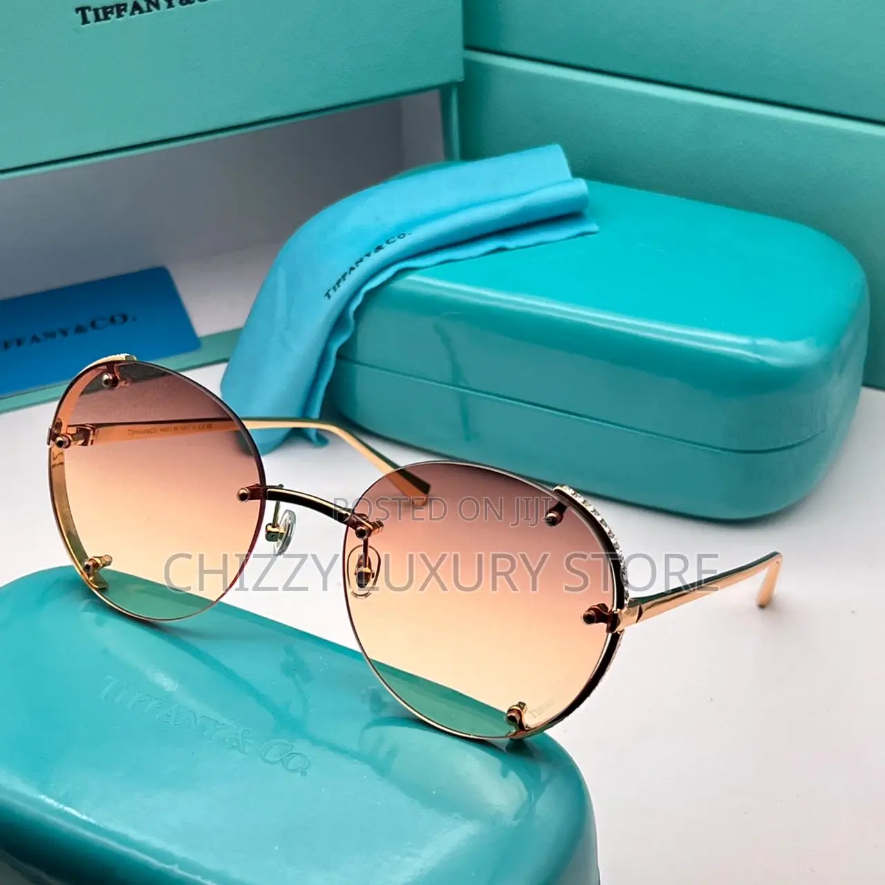 Tiffany Co Quality Luxury Ladies Sunglasses