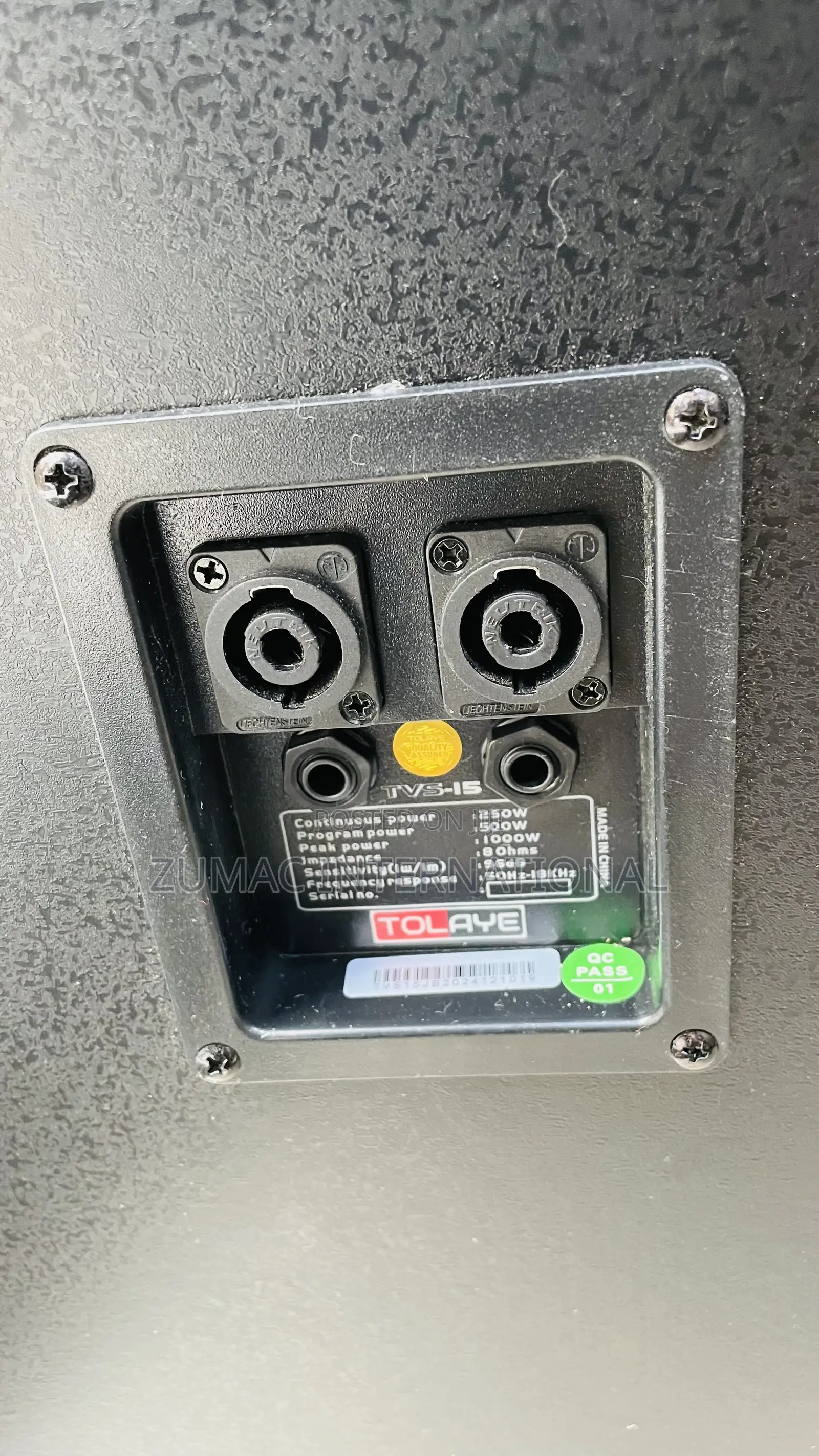 Tolaye Single Speaker