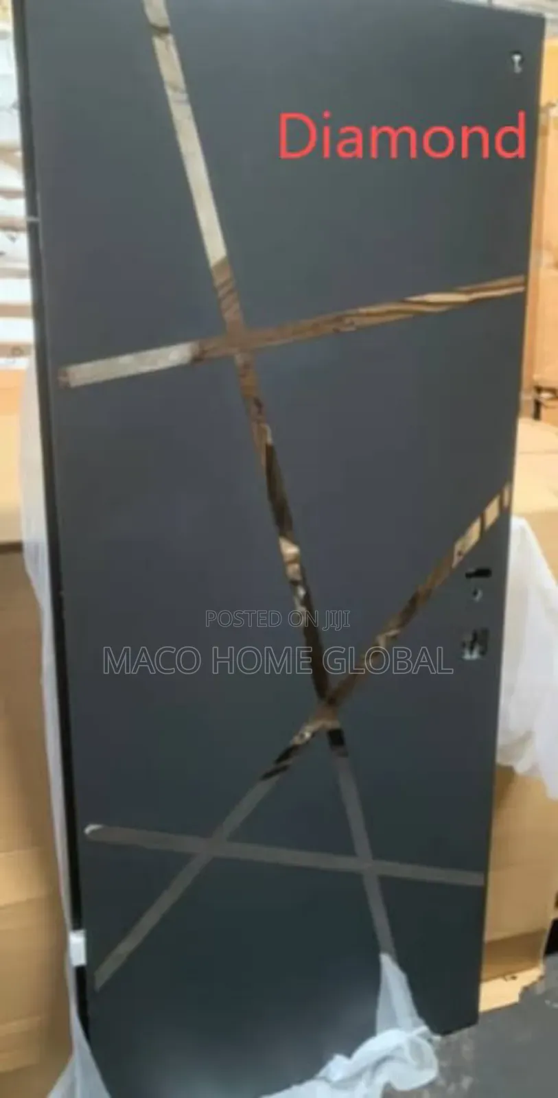 Gold Israeli Security Door 3ft by 7ft