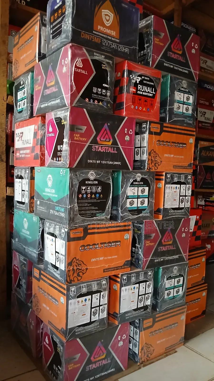 Cooltiger Battery 75ah MFB