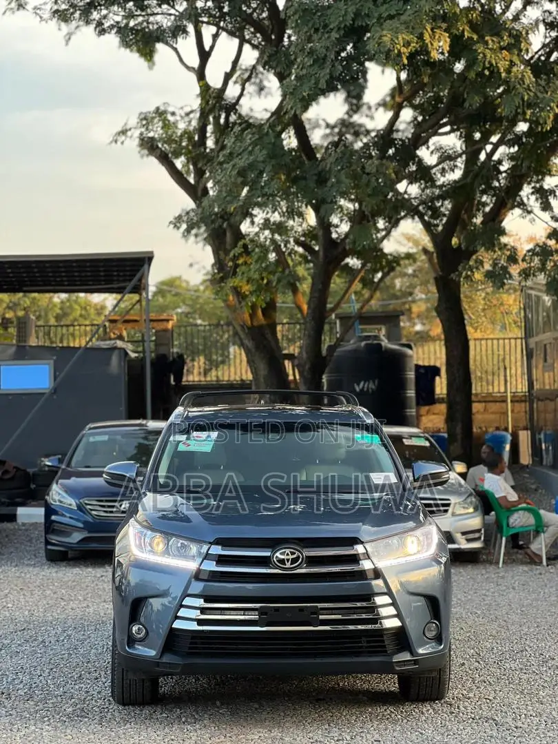 Toyota Highlander XLE 4x4 V6 (3.5L 6cyl 8A) 2018 Blue
