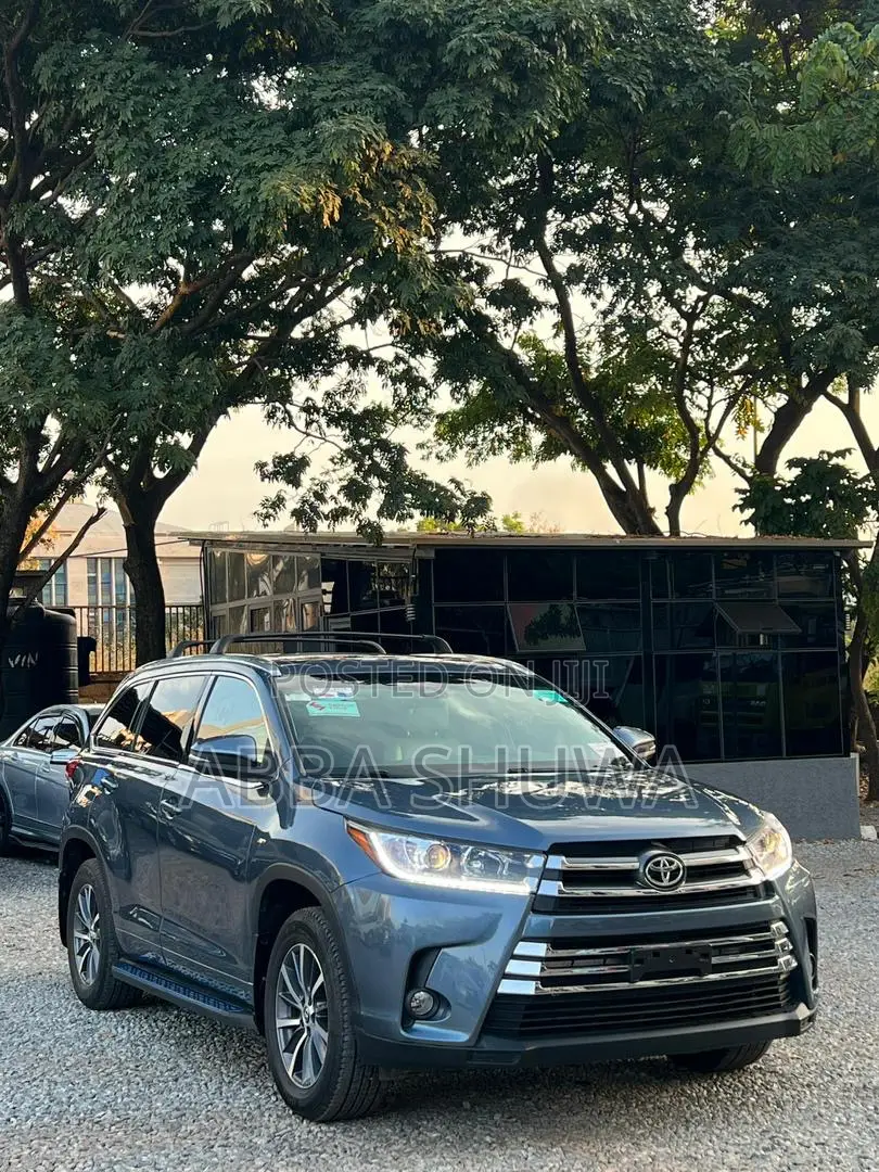 Toyota Highlander XLE 4x4 V6 (3.5L 6cyl 8A) 2018 Blue