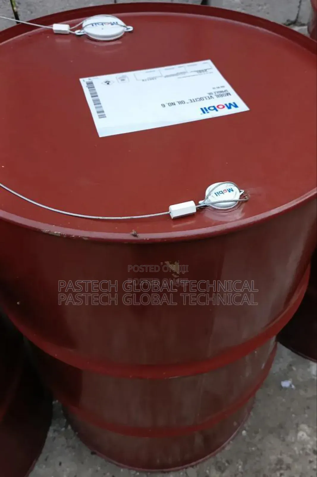 208l Drum Mobil Velocite Oil No. 6//
