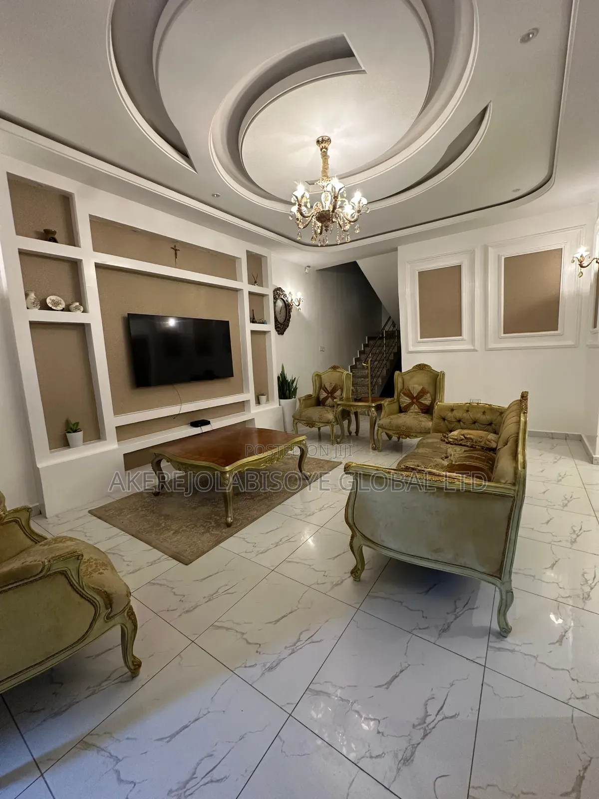 Furnished 3bdrm Duplex in Orchacho Estate for rent