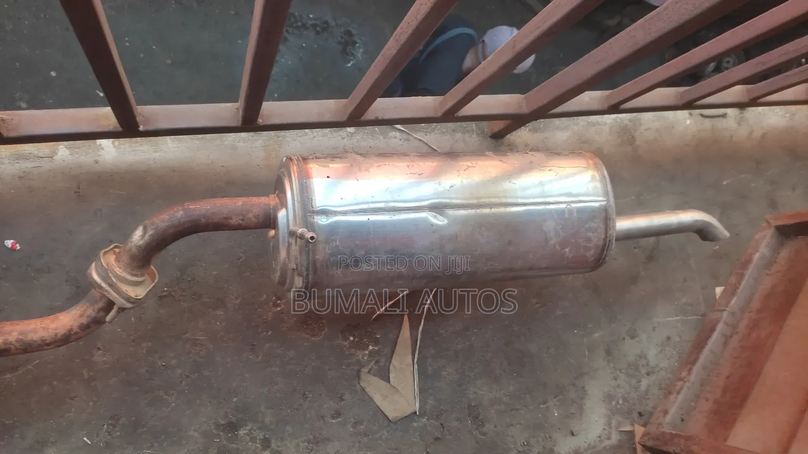 Exhaust Silencer Back Pot for Hyundai Accent/Kia Rio 2012-2017 Model
