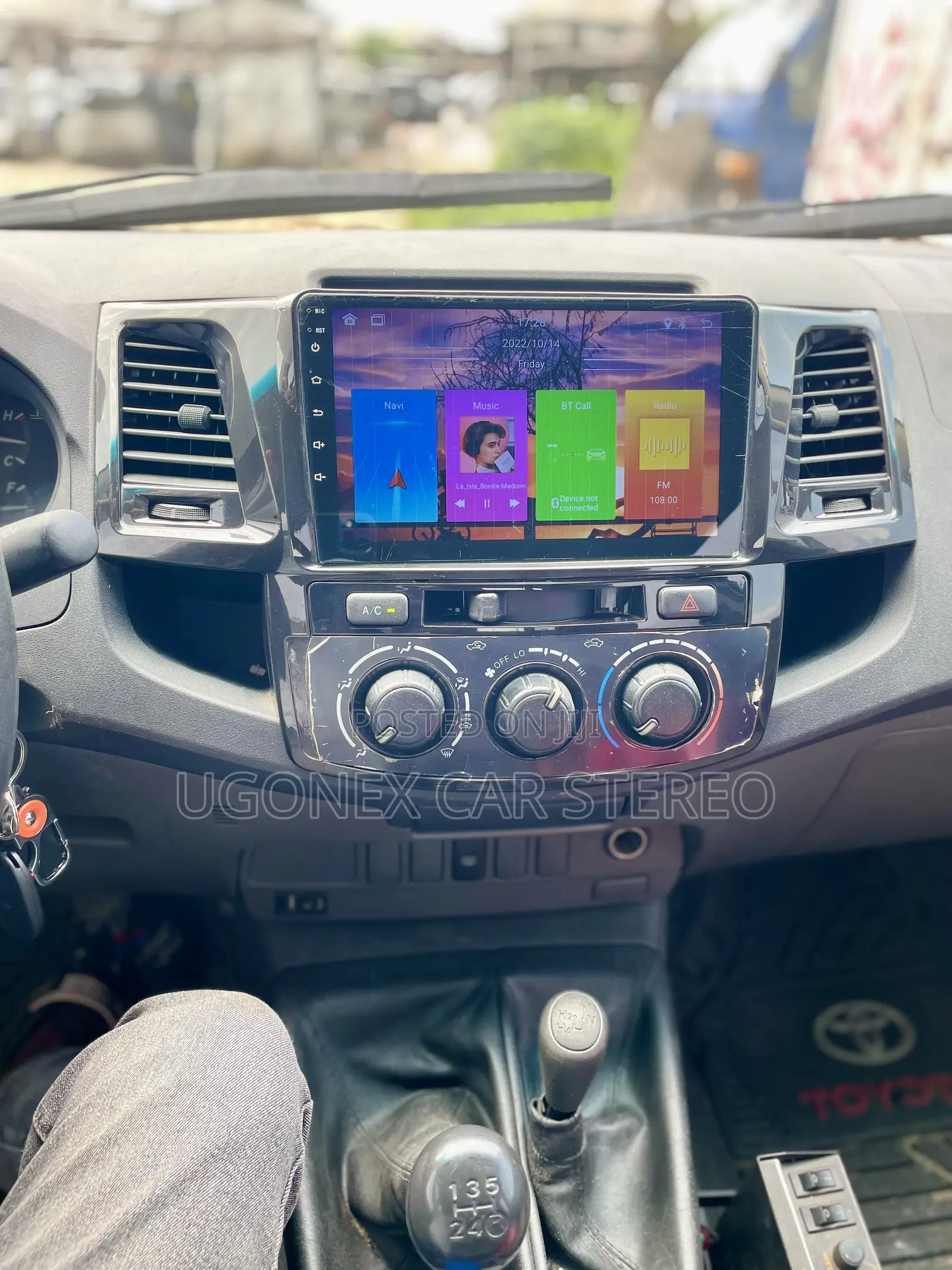 2010-15 Toyota Hilux Android System