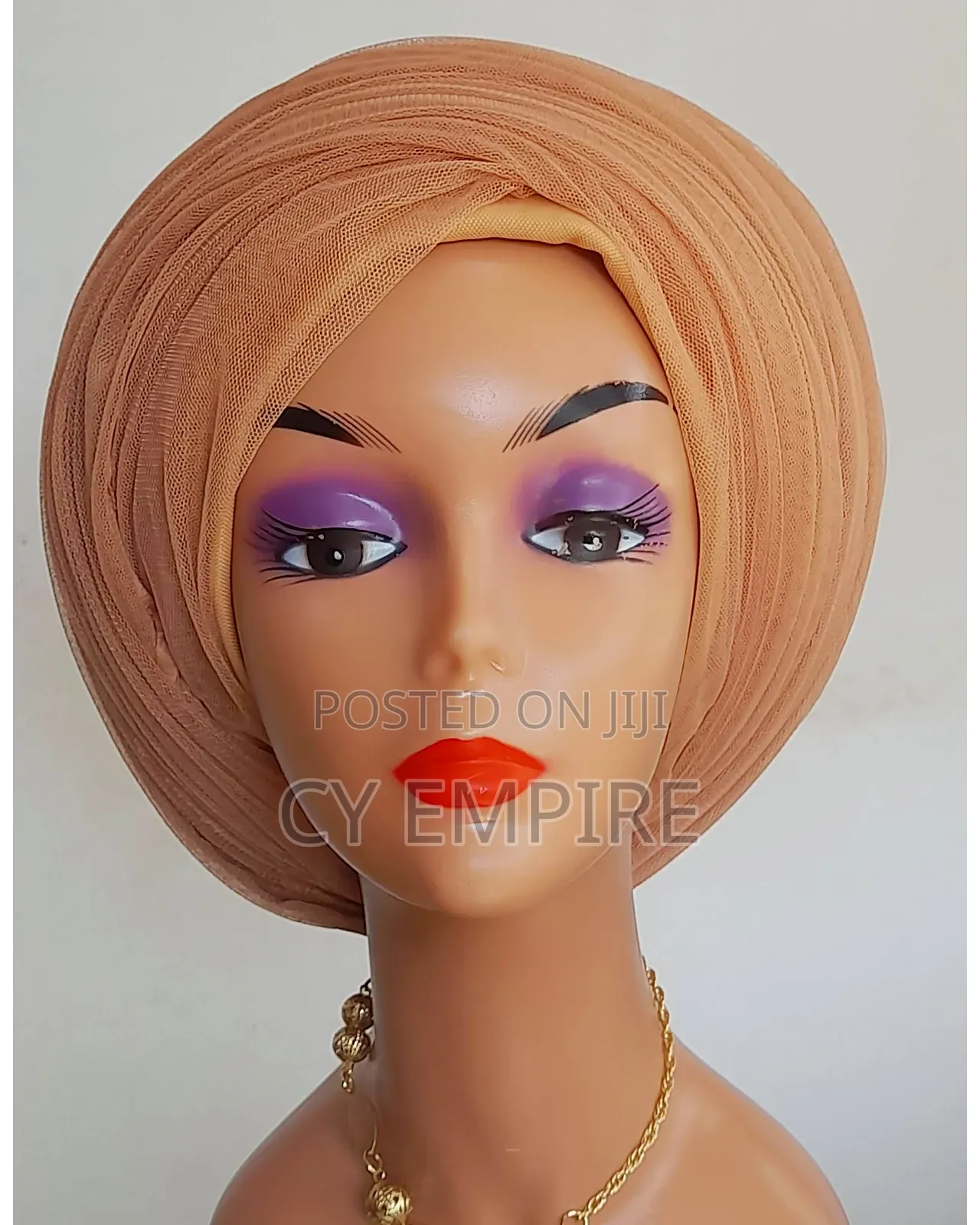 Tulle Turban Wrap