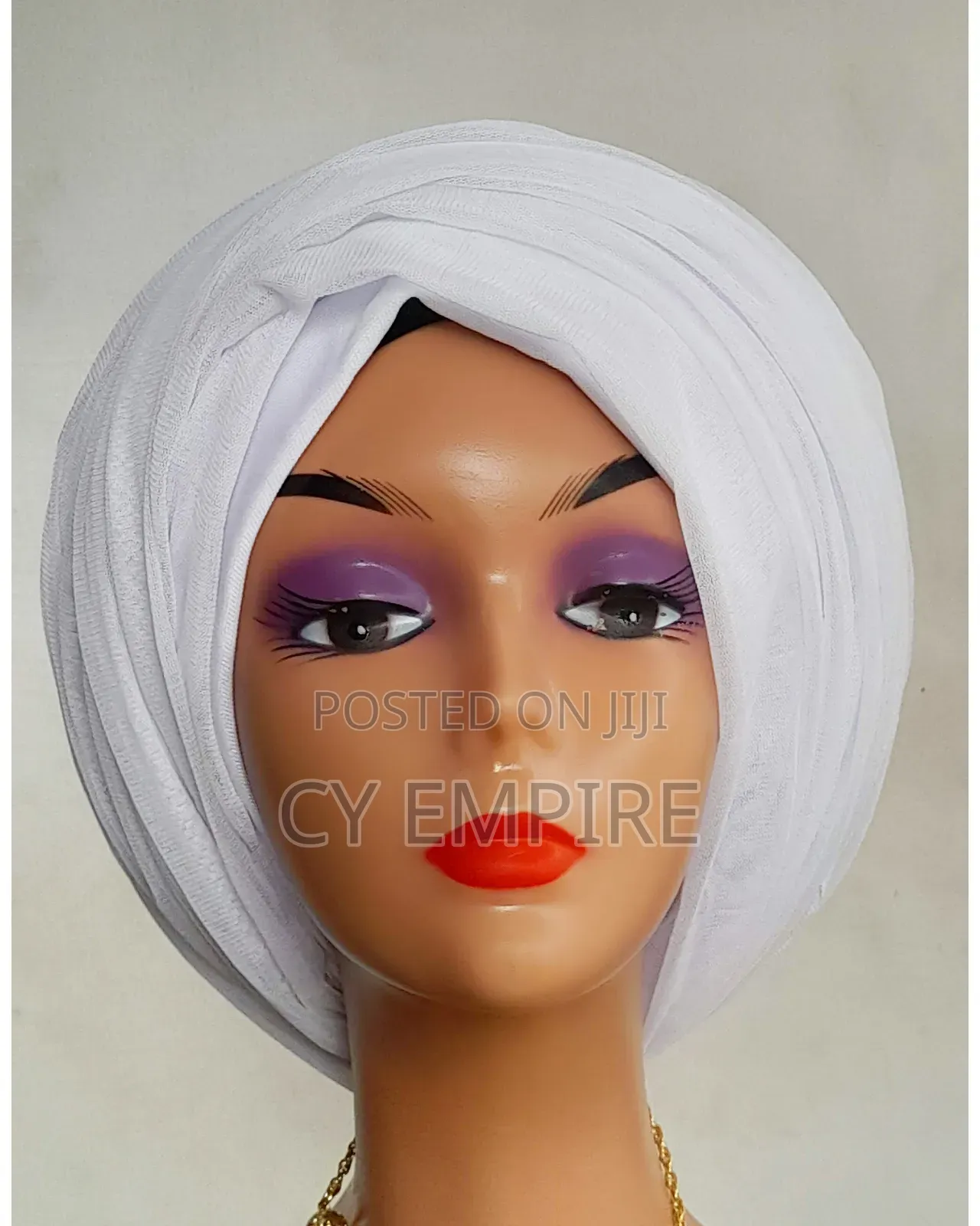 Tulle Turban Wrap