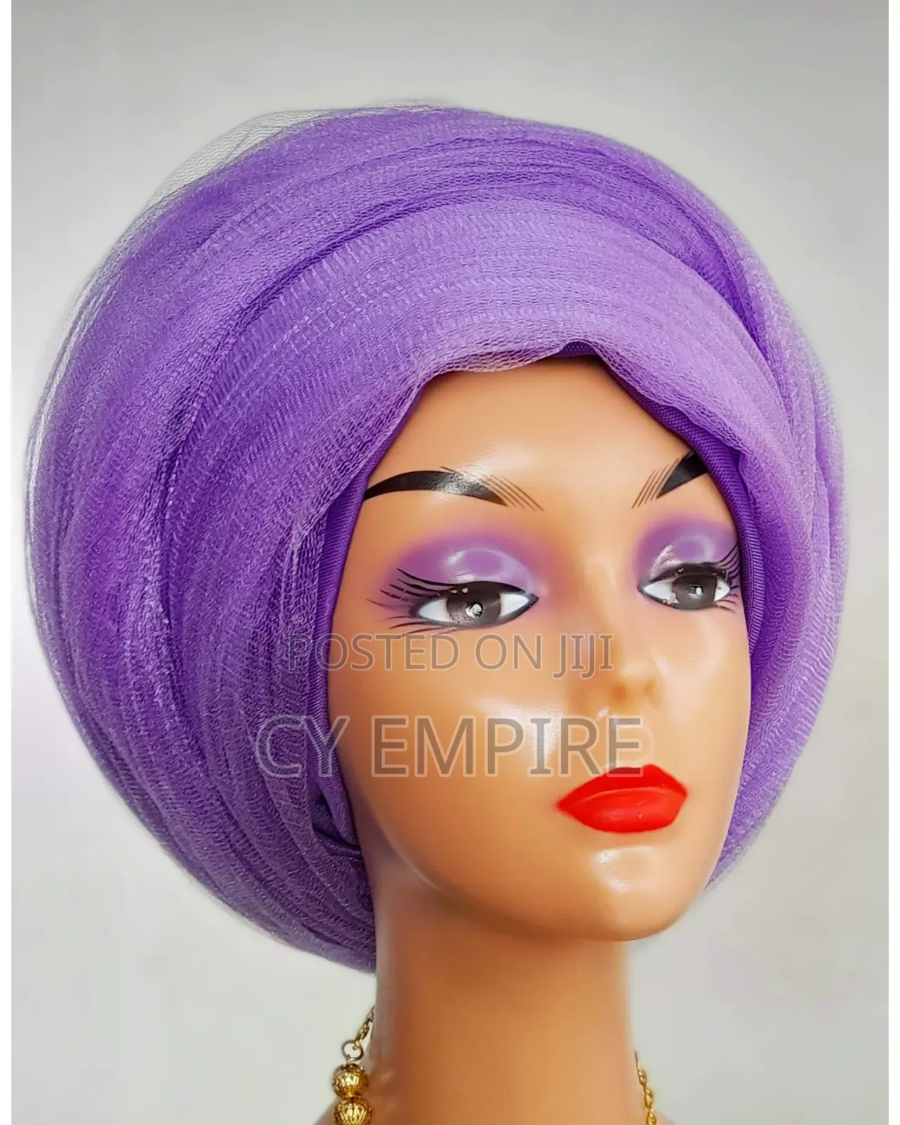 Tulle Turban Wrap