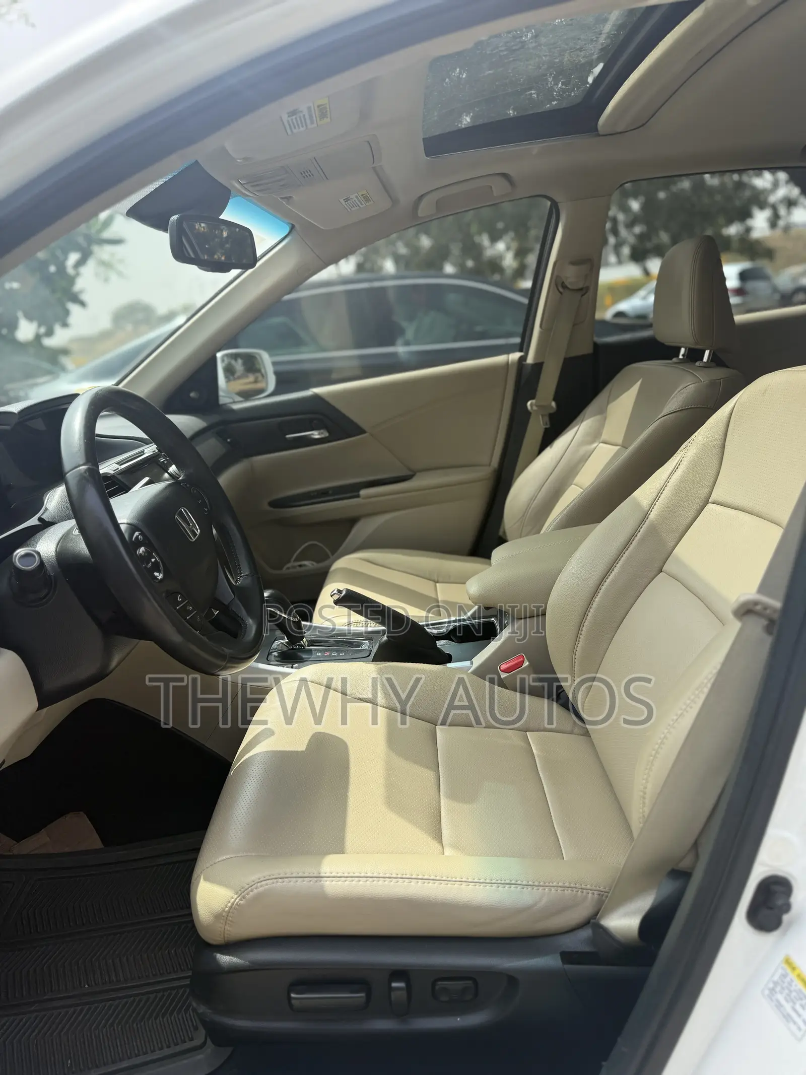 Honda Accord EX-L 4dr Sedan FWD (2.4L 4cyl 2A) 2013 White