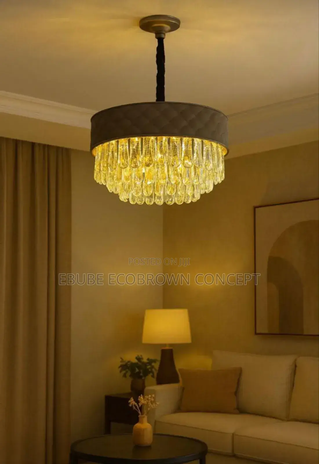 Modern Technology and Luxury Crystal Chandelier